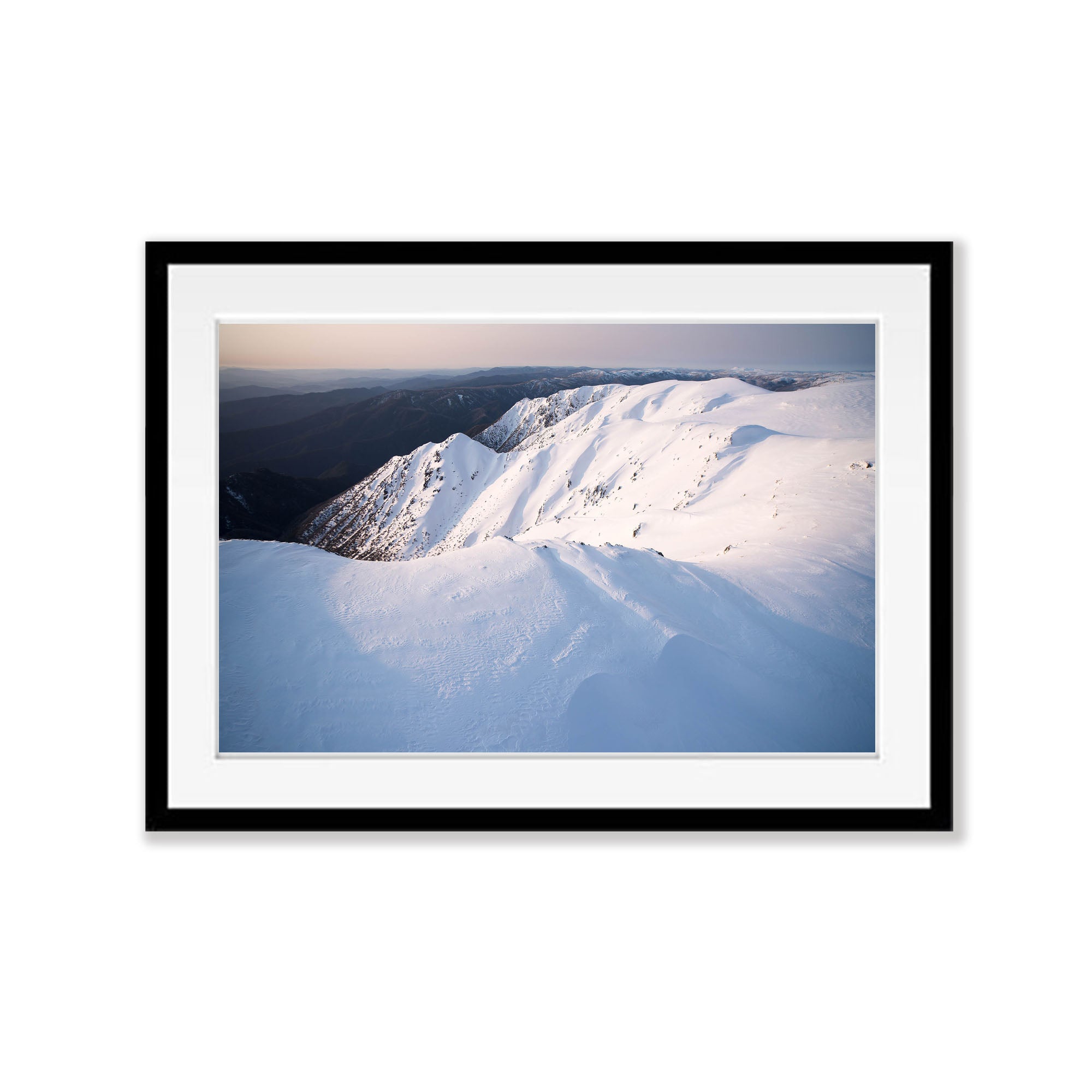 The Sentinel in winter snow, Snowy Mountains, New South Wales