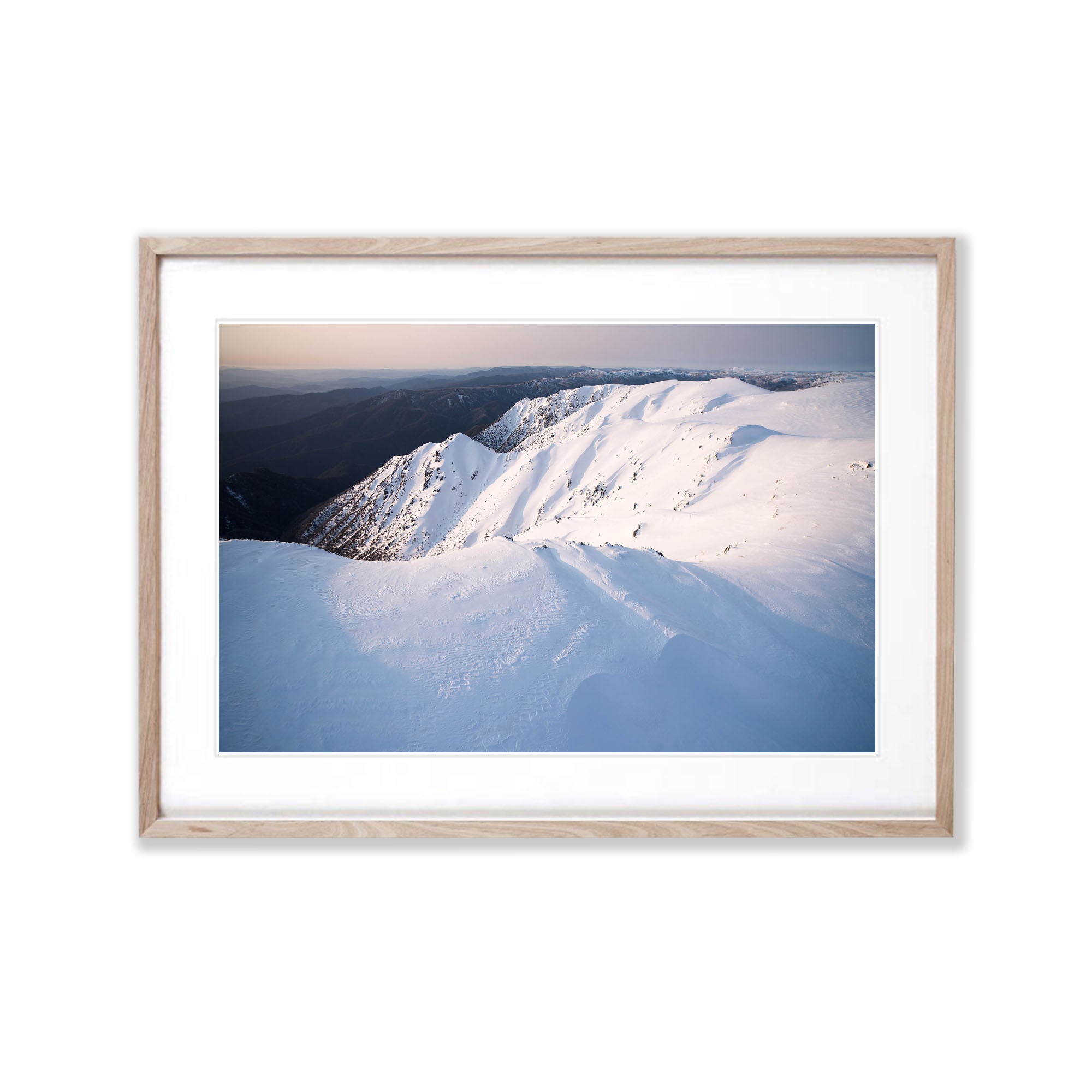 The Sentinel in winter snow, Snowy Mountains, New South Wales
