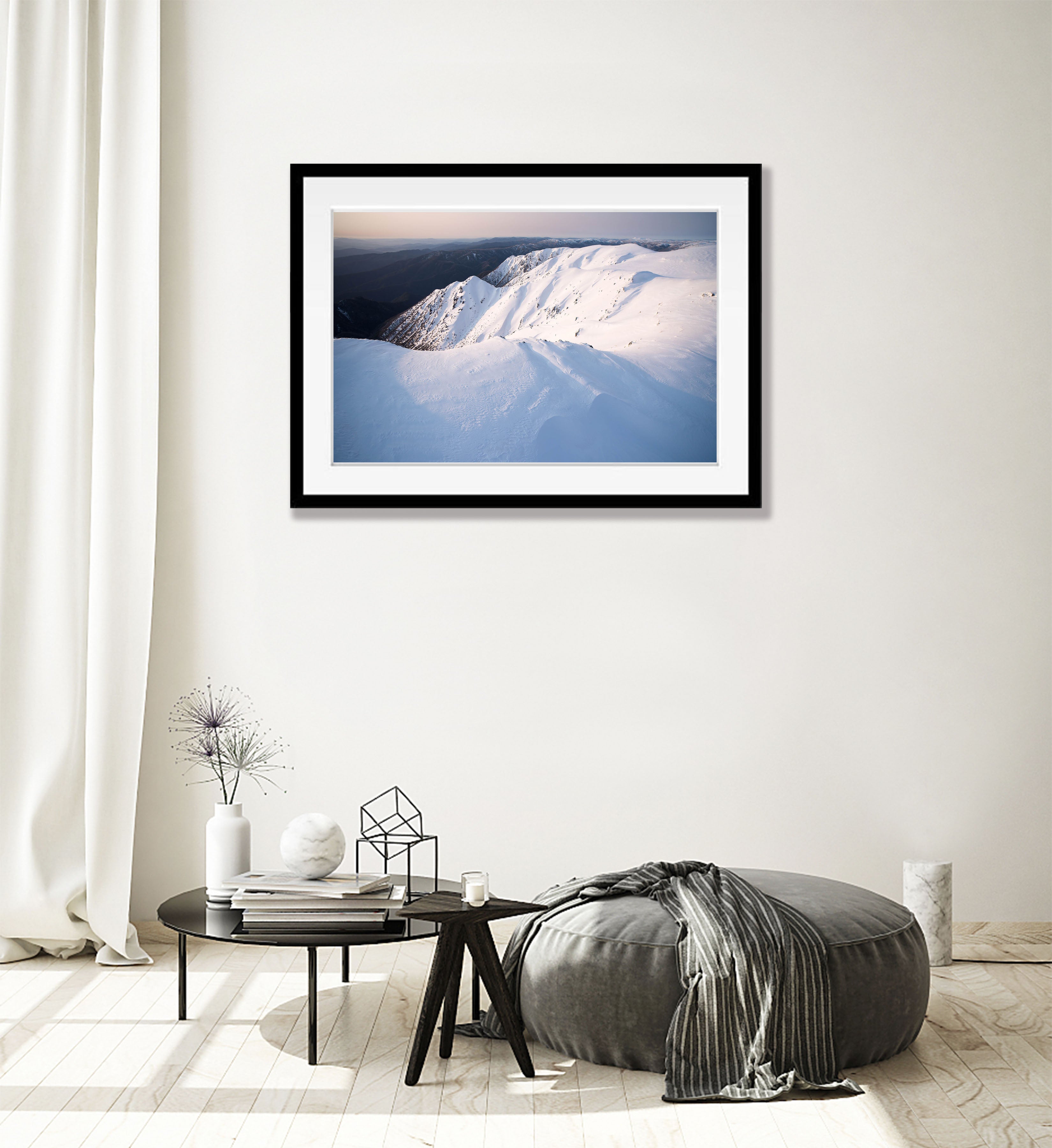 The Sentinel in winter snow, Snowy Mountains, New South Wales
