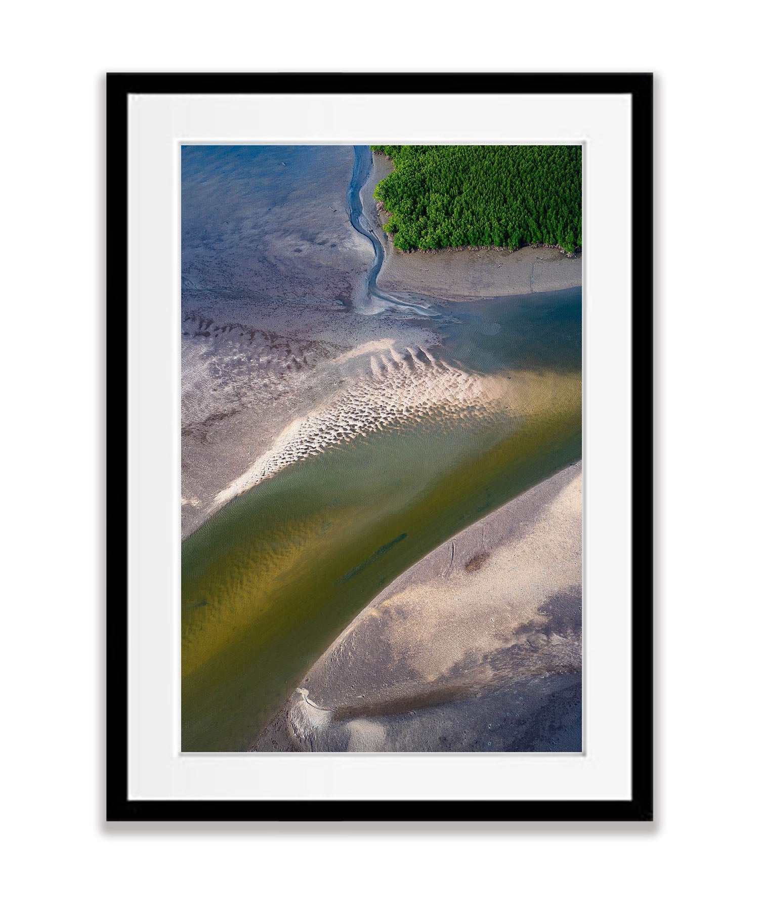 Tidal Patterns from above Far North Queensland