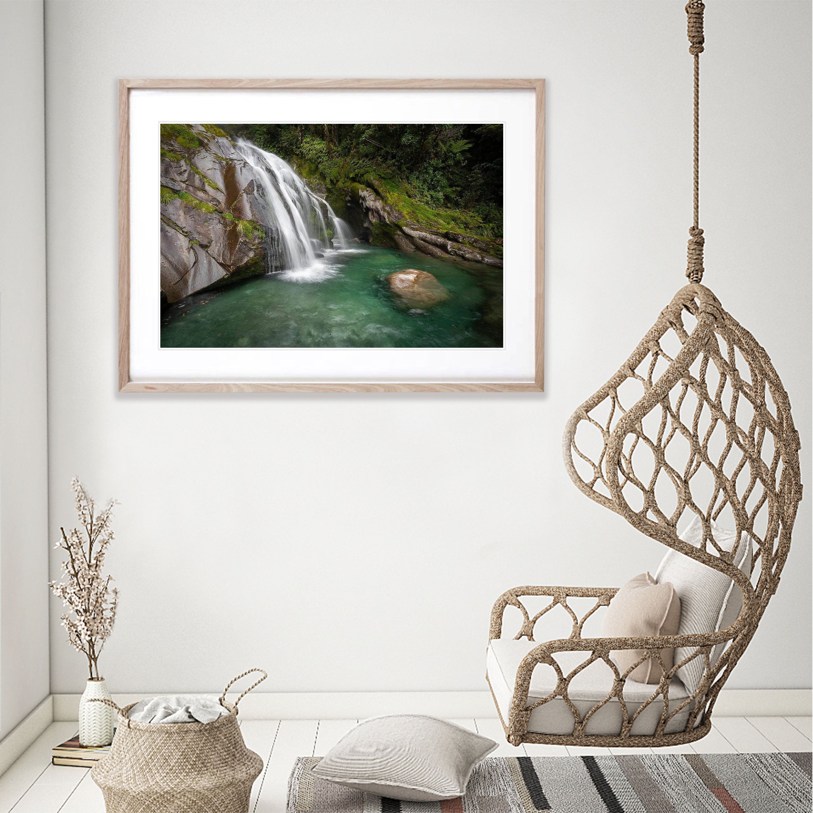 Waterfall 2, Milford Track - New Zealand