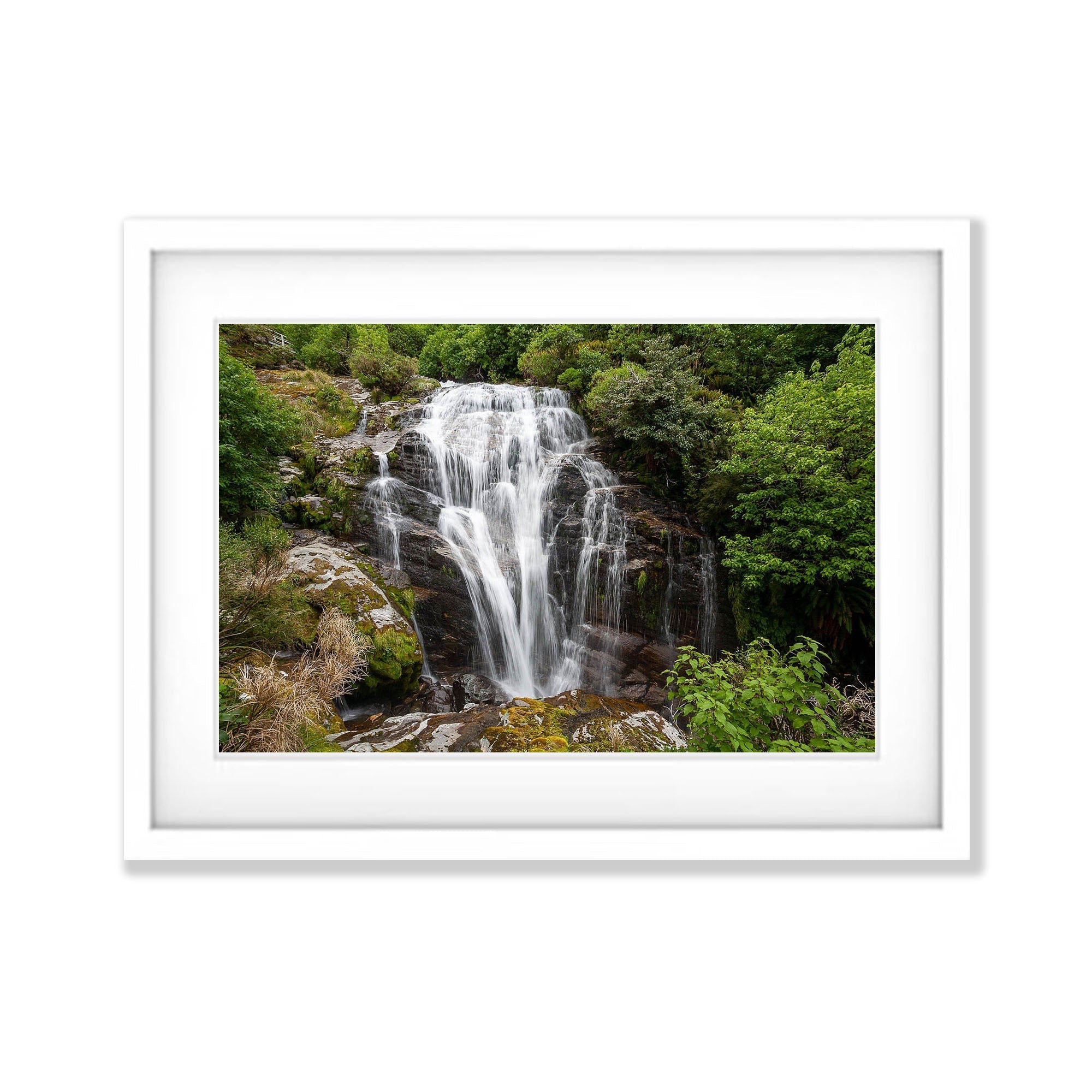 Waterfall, Milford Track - New Zealand