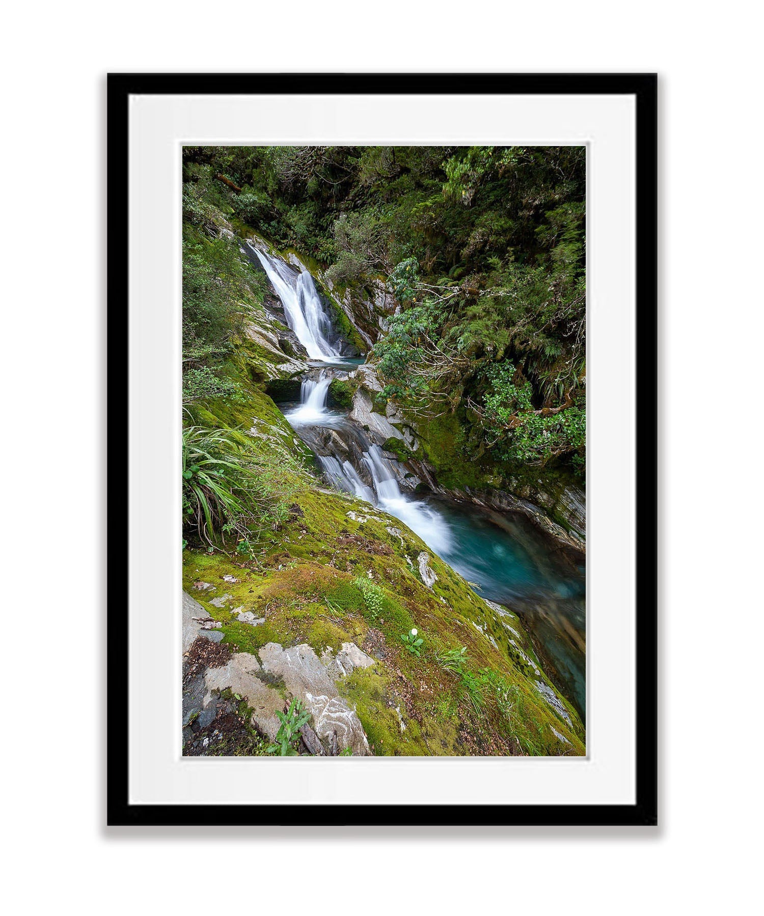 Waterfall, Milford Track - New Zealand