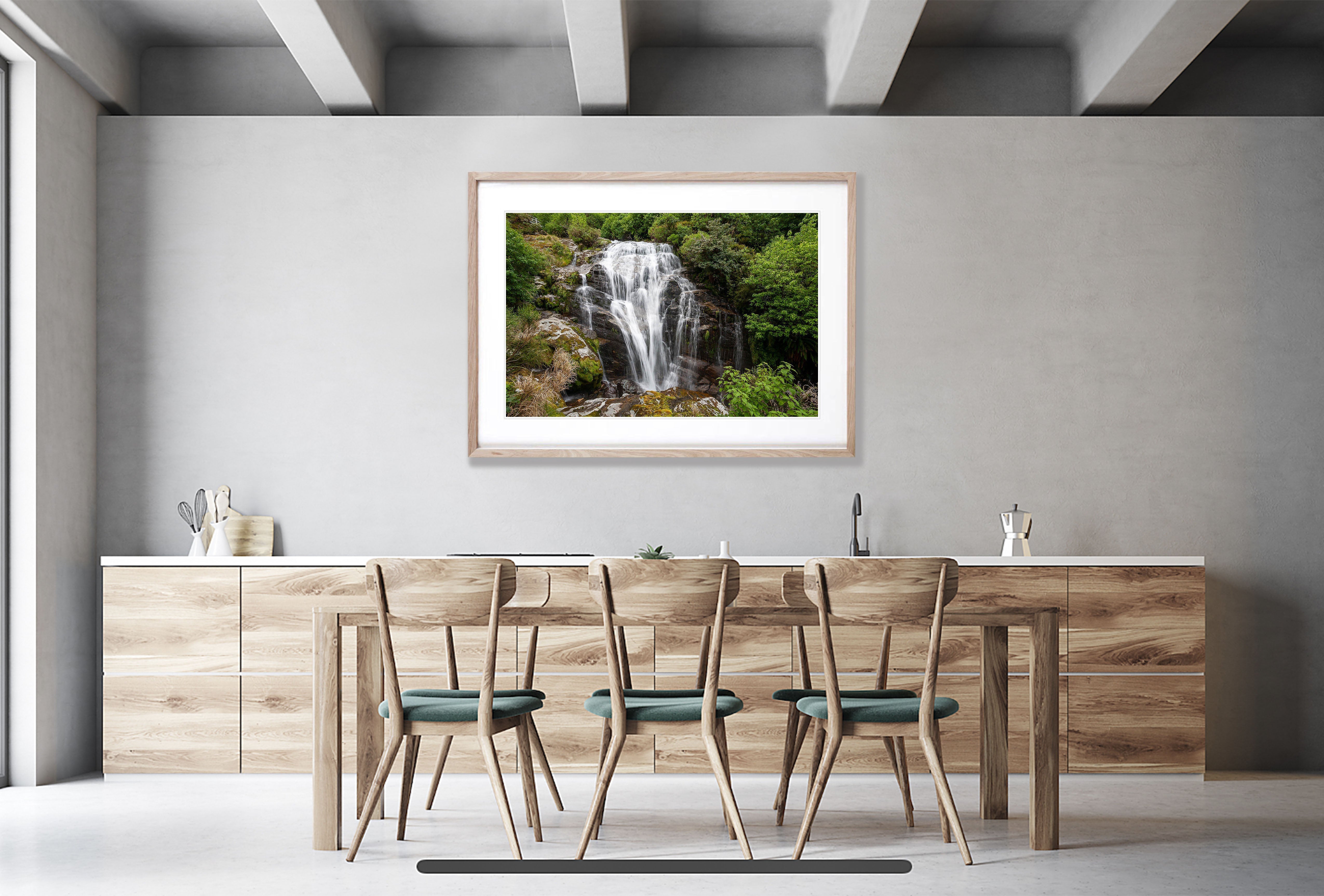 Waterfall, Milford Track - New Zealand