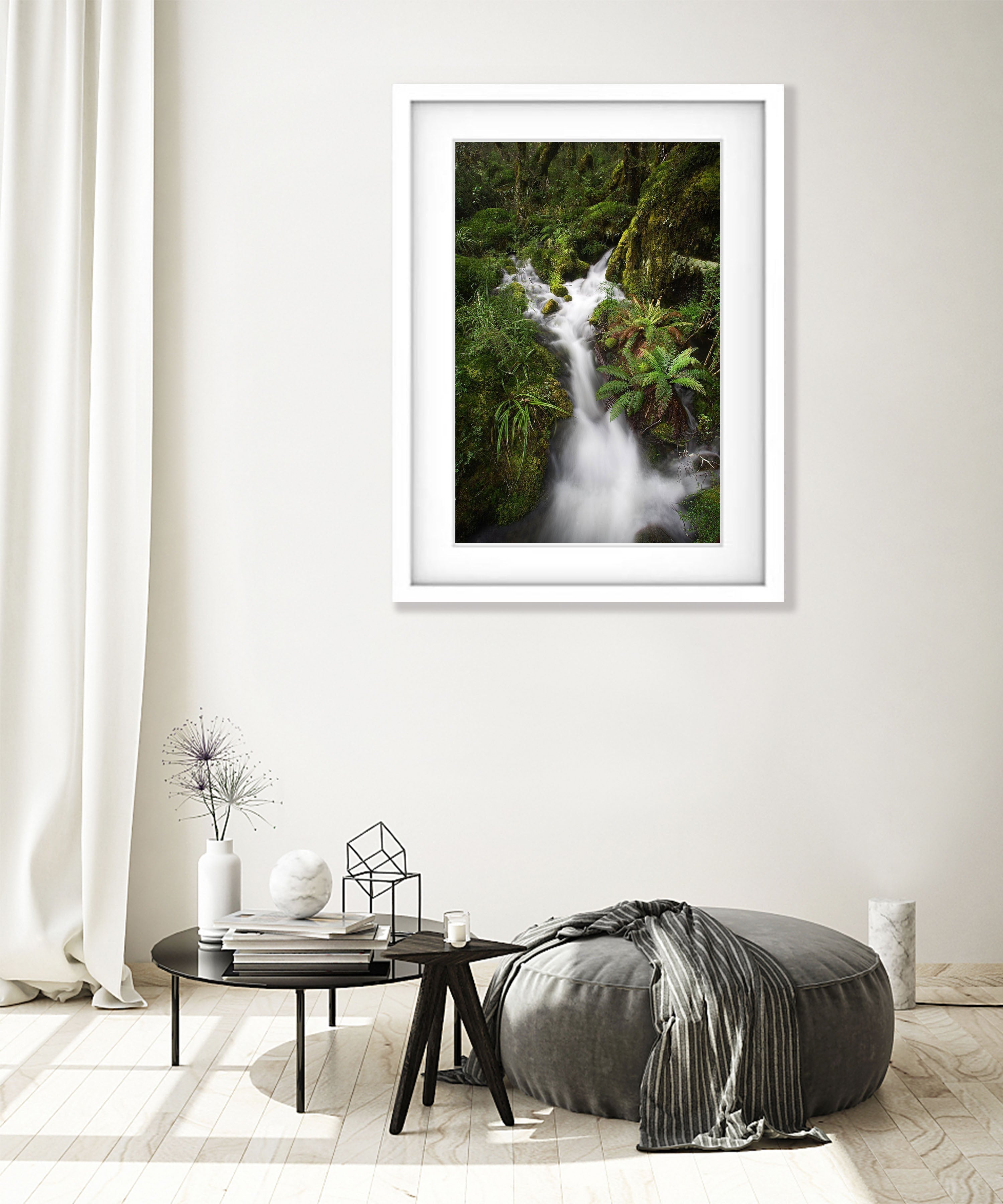 Waterfall, Routeburn Track - New Zealand