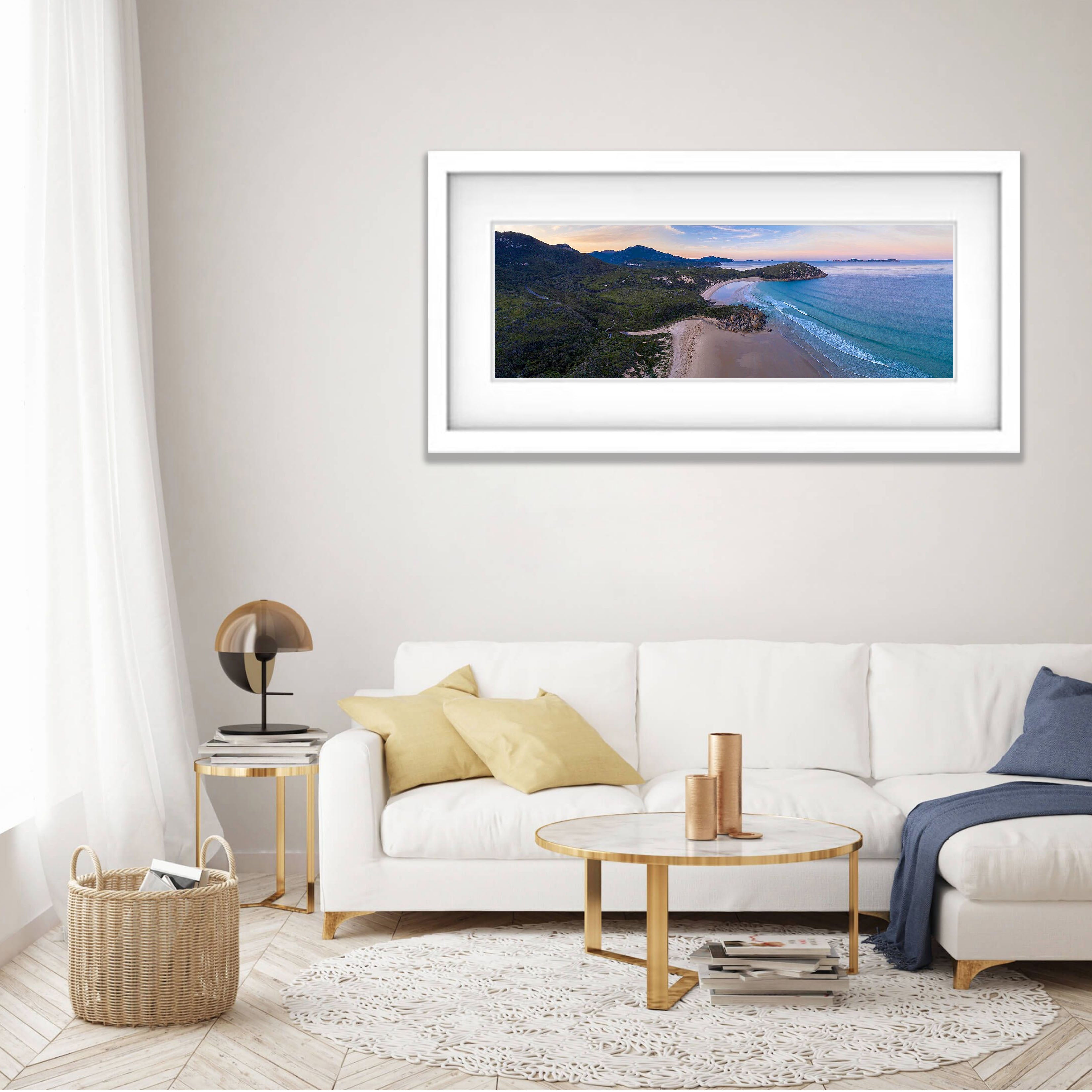 Whisky Bay from above, Wilson's Promontory