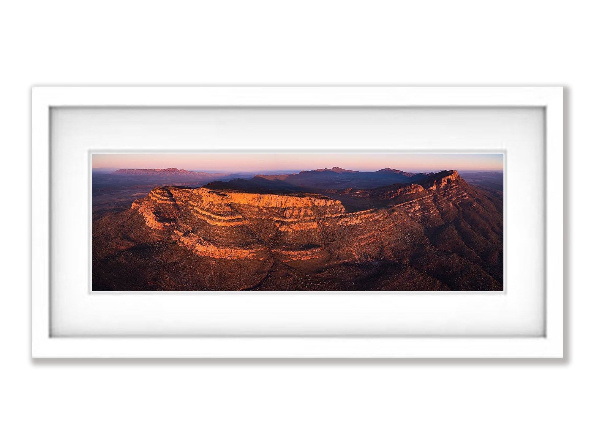 Wilpena Pound, Flinders Ranges from the air