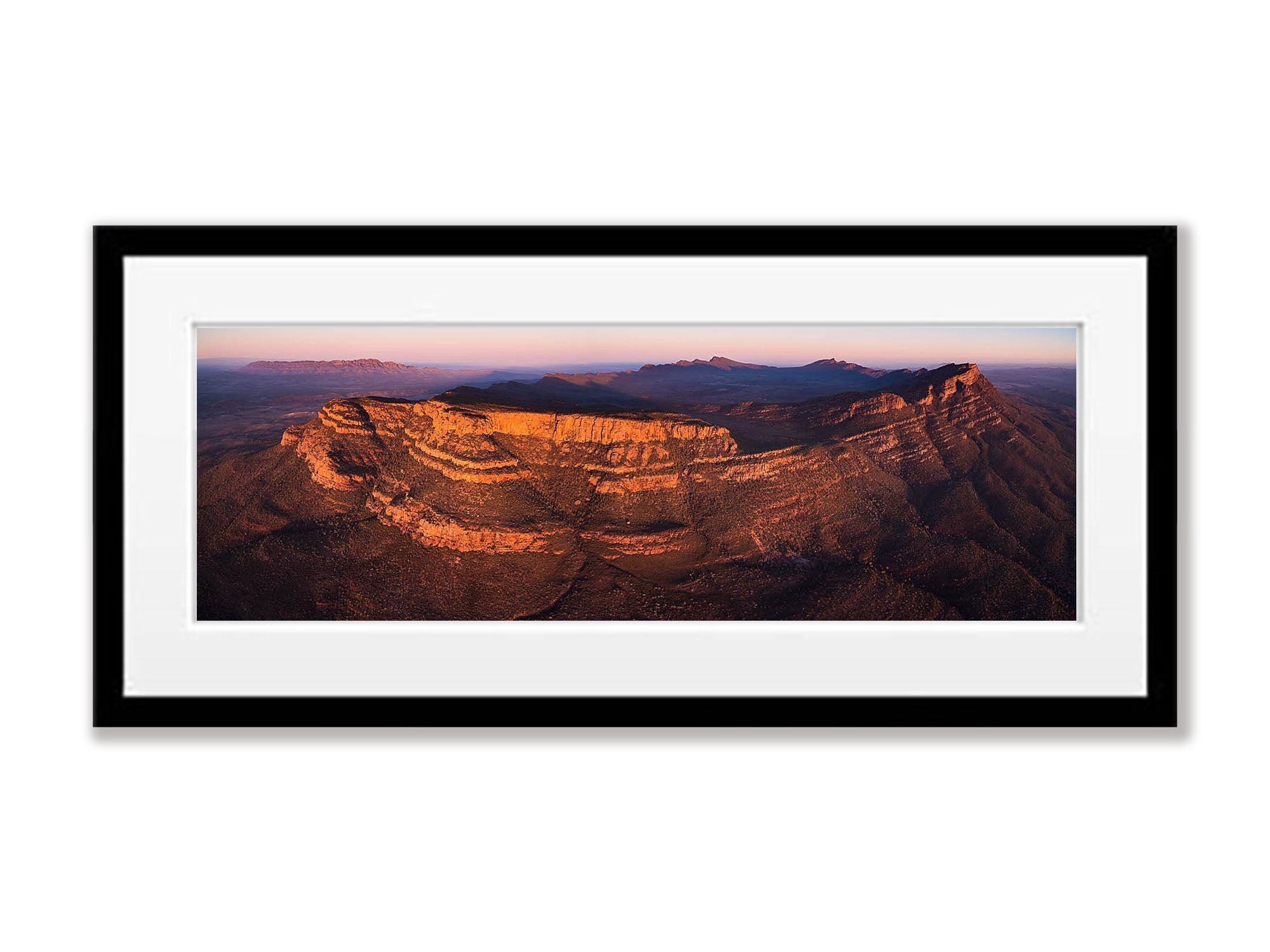 Wilpena Pound, Flinders Ranges from the air