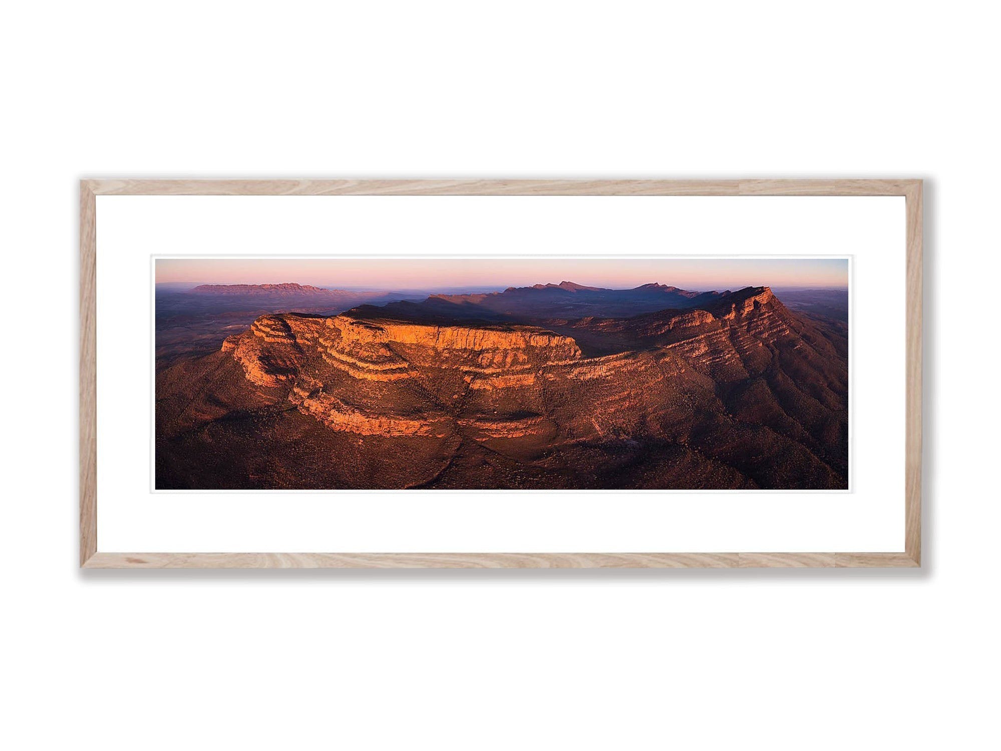 Wilpena Pound, Flinders Ranges from the air