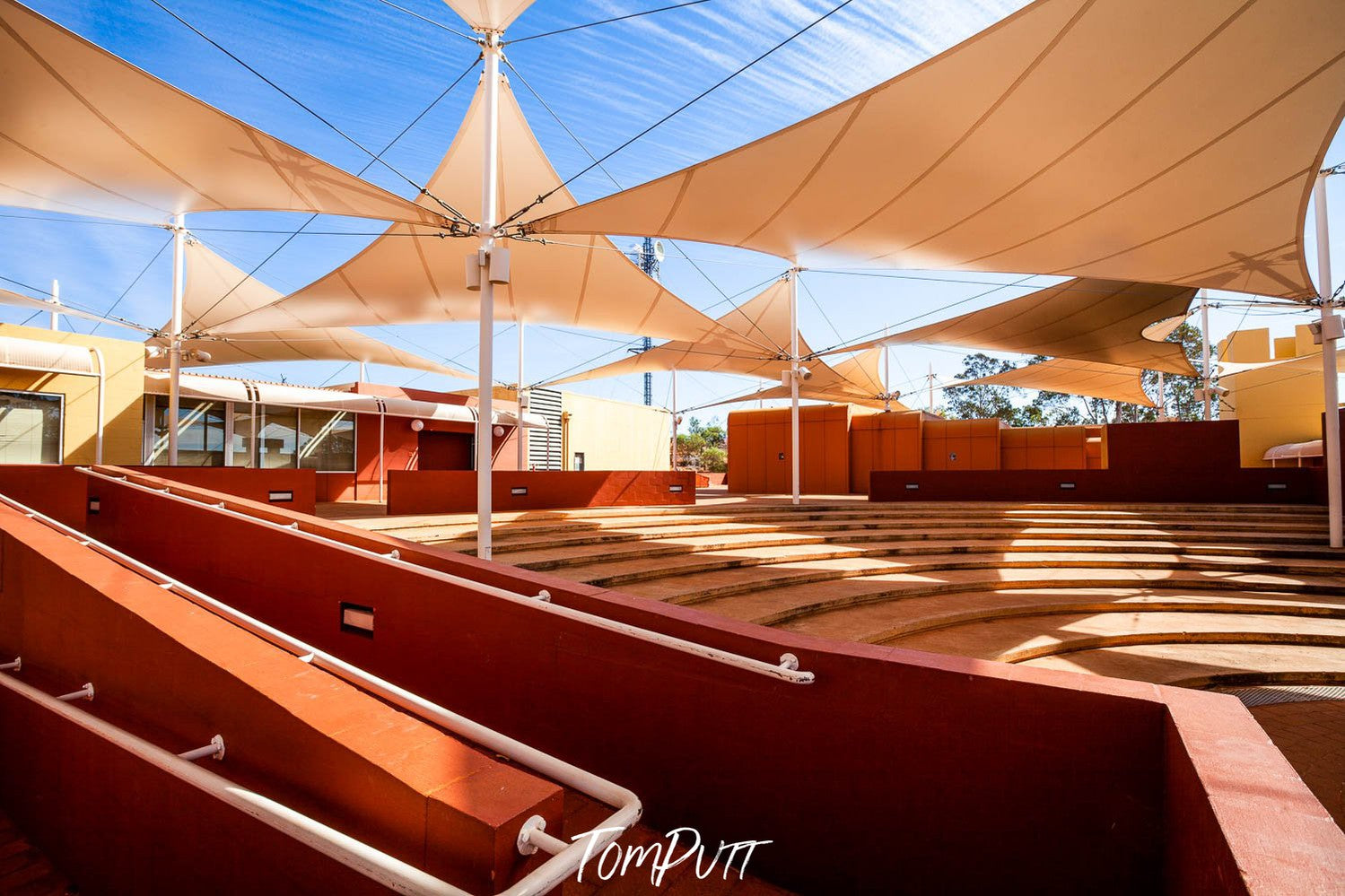 The beautiful inside architecture of a big lobby,Yulara Resort #4 - Red Centre NT