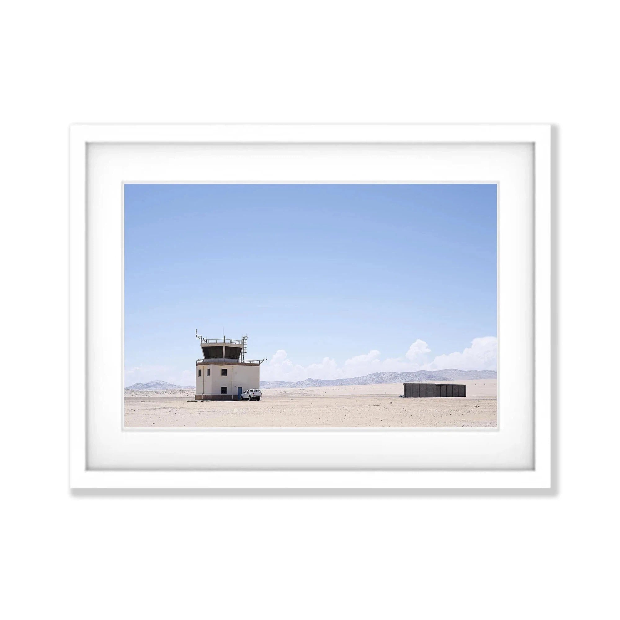 Airport Control Tower in the middle of nowhere, Namibia