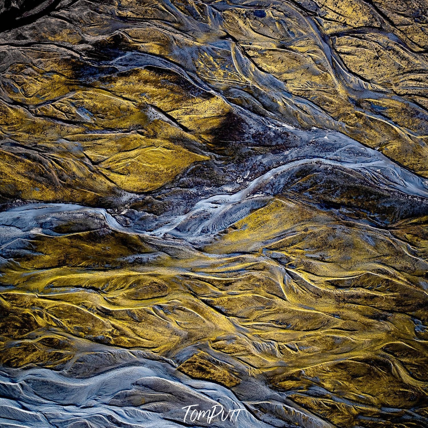 Alluvial Patterns, New Zealand