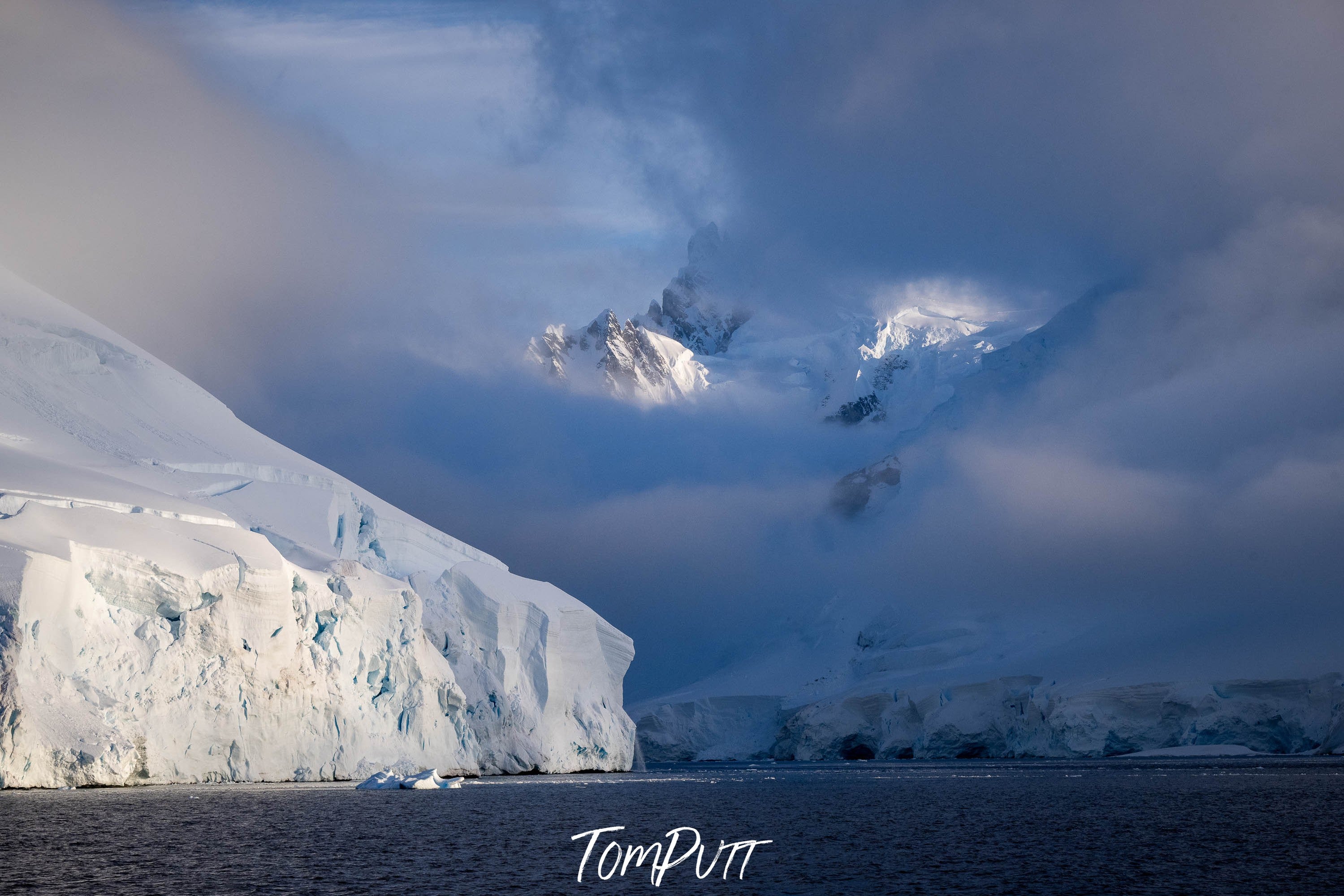 The Dance of Clouds Over Antarctic Majesty, Antarctica