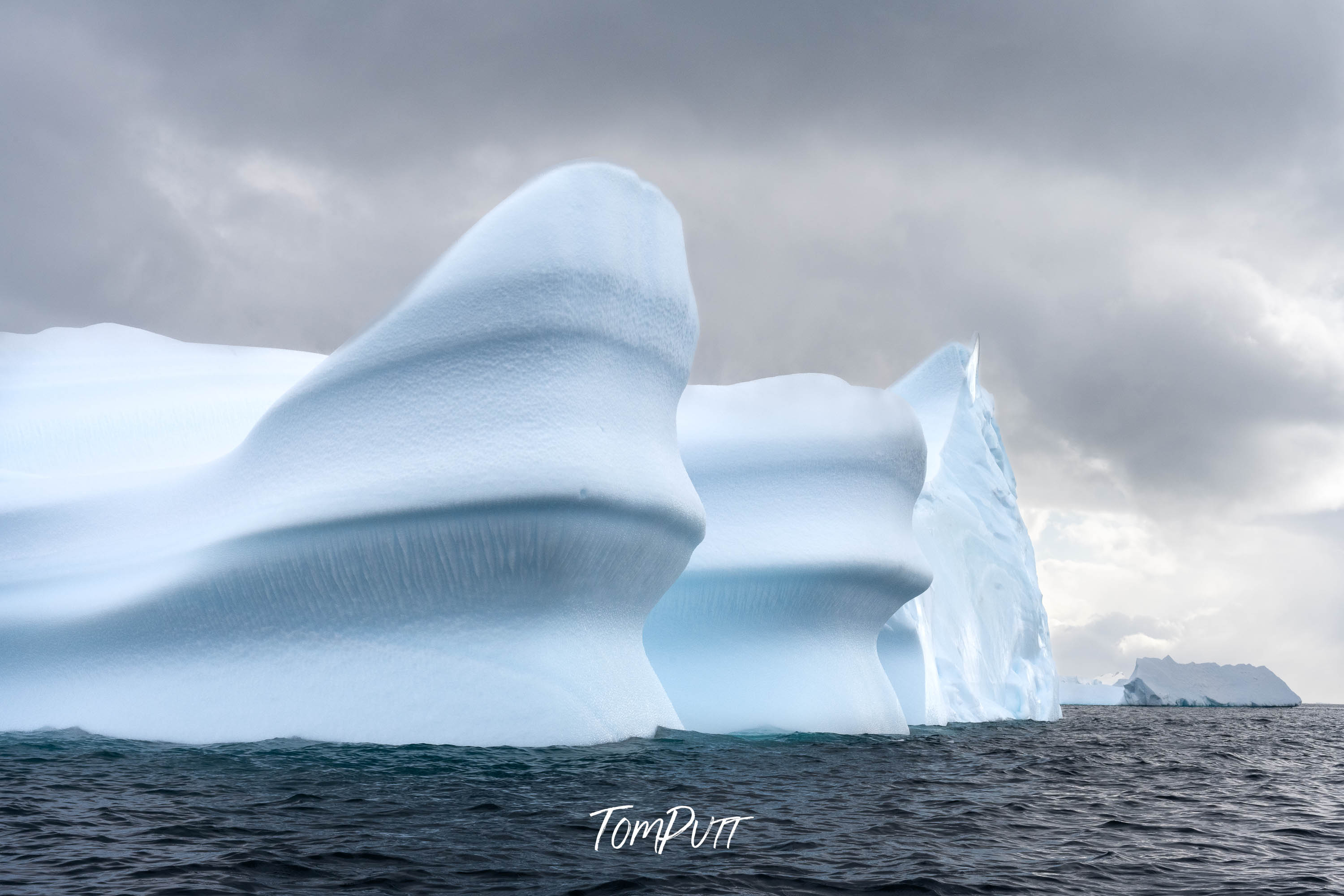 Nature's Sculptures: The Majestic Icebergs of the Ocean, Antarctica