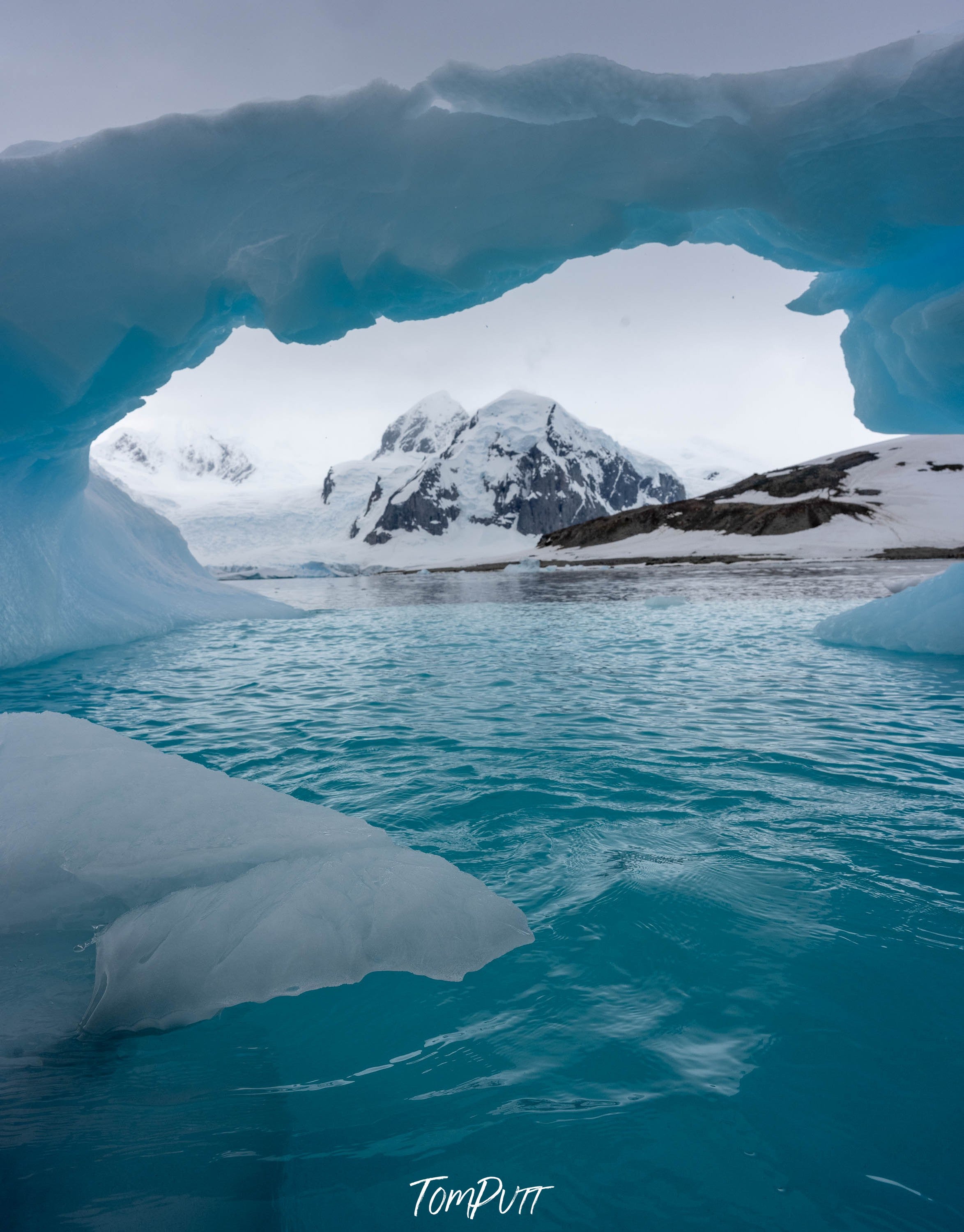 Gateway to the mountains, Antarctica