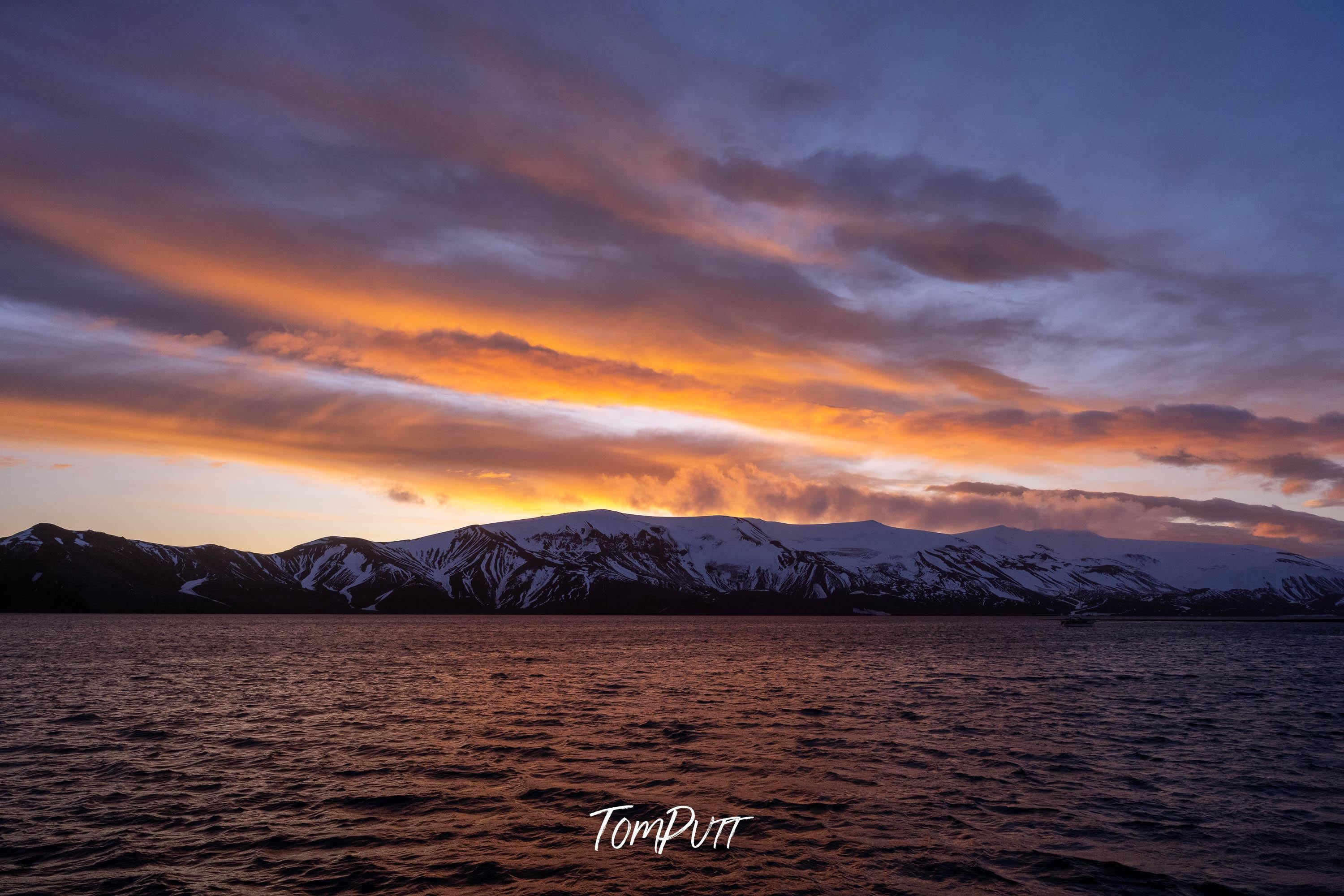 Twilight Serenade, Deception Island, Antarctica