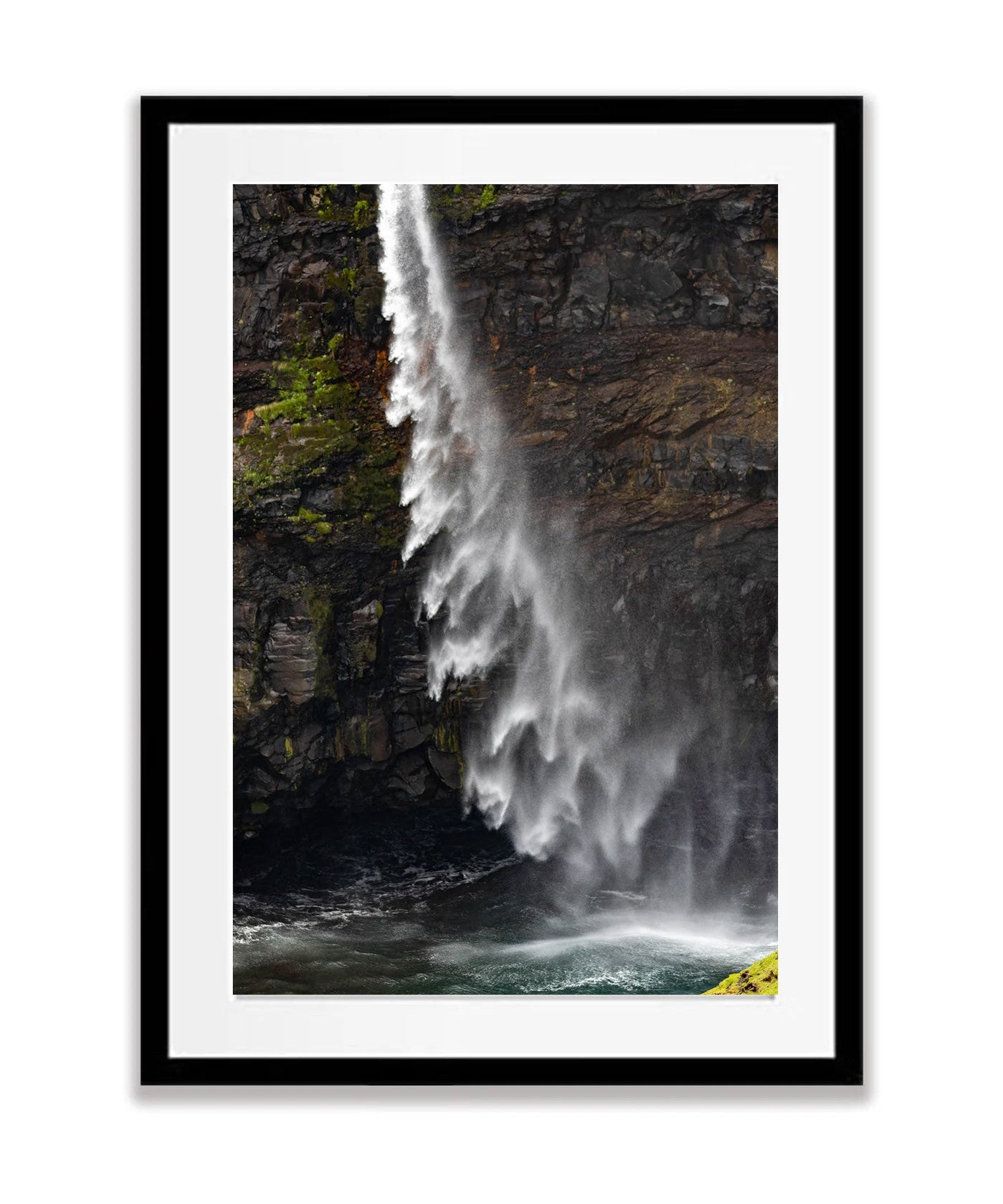 Floating Waterfall, Faroe Islands