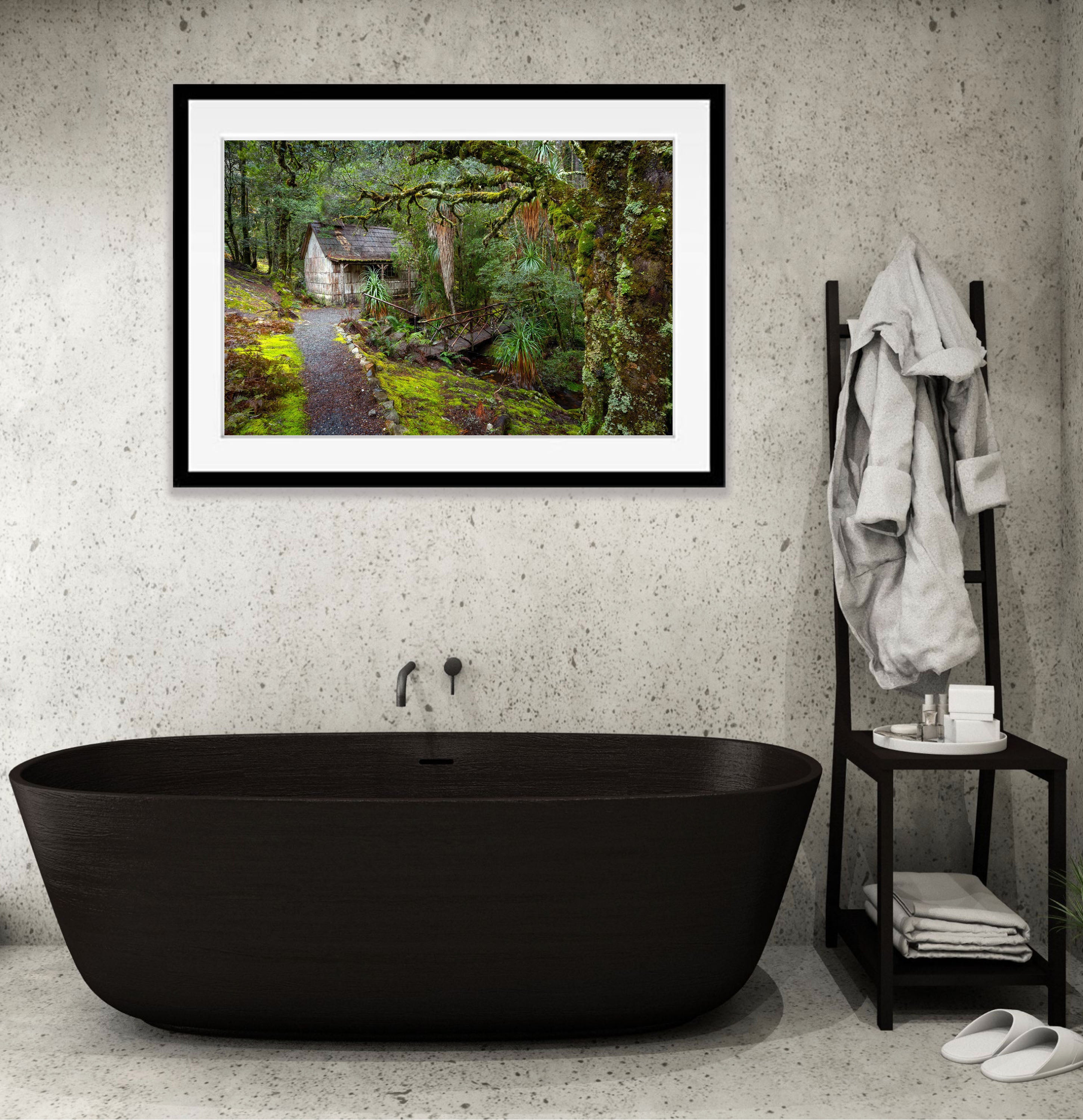 Bath House, Waldheim Chalet, Cradle Mountain, Tasmania