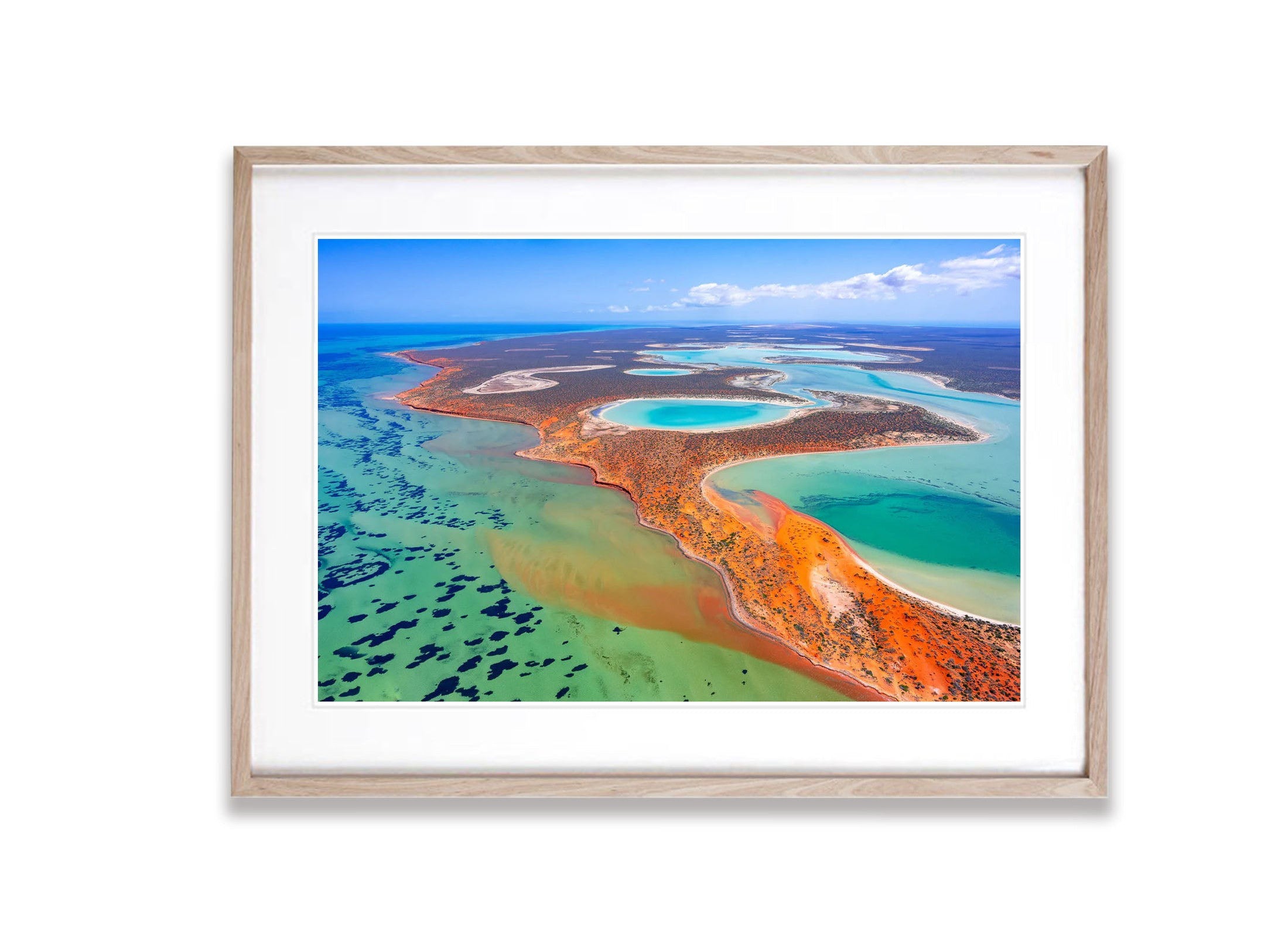 Big Lagoon, Shark Bay, WA Aerial