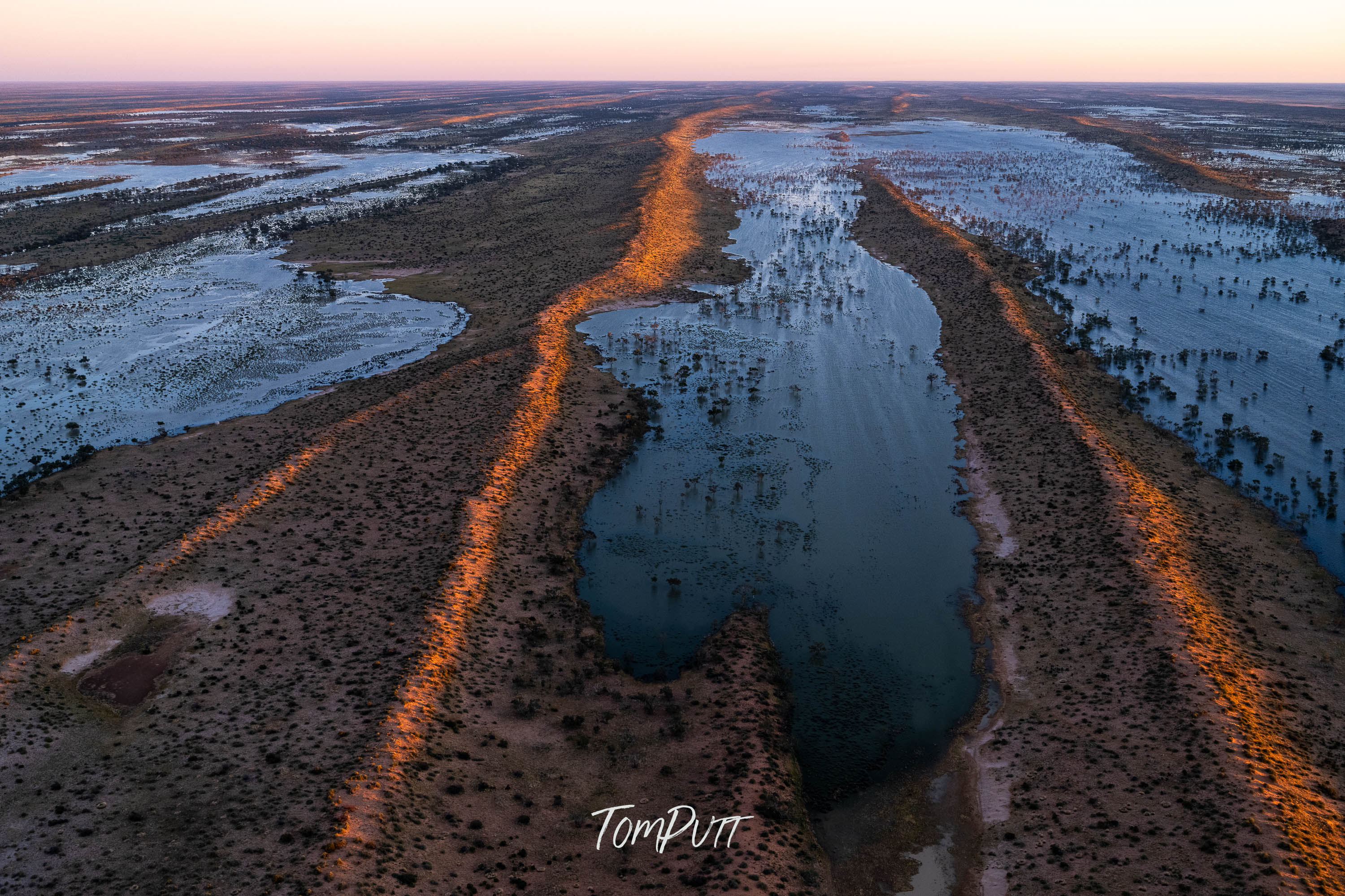 Outback Veins. Simpson Desert