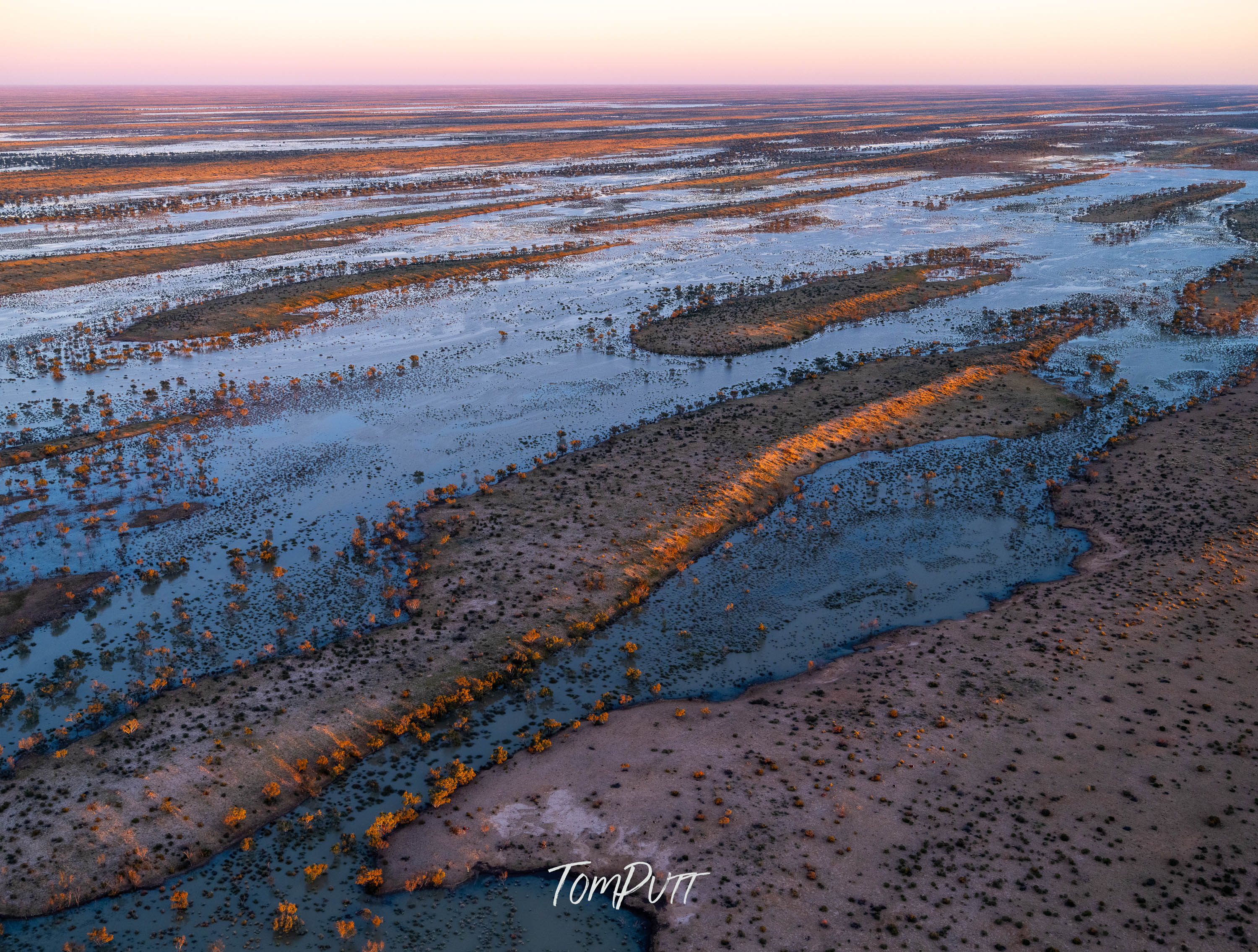 Ribboned Earth. Simpson Desert