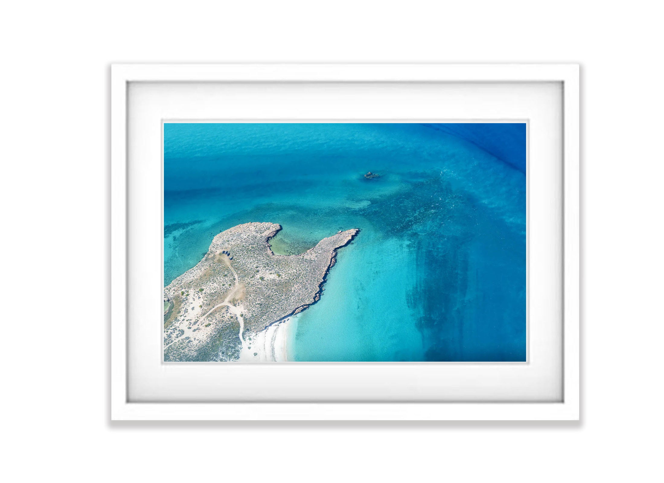Coral Coast, Shark Bay, WA Aerial