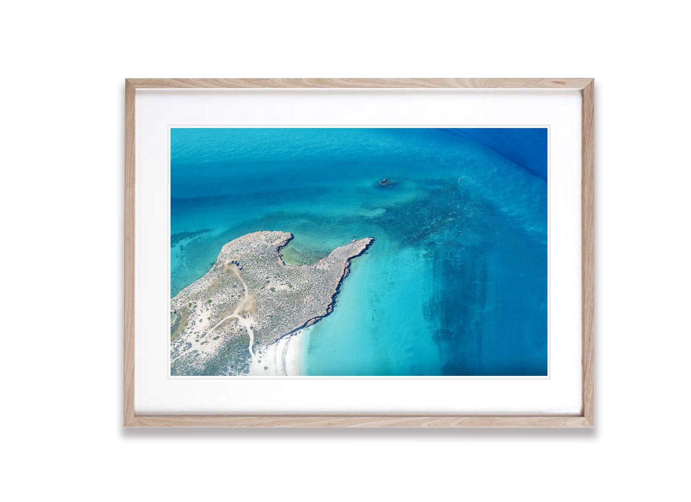 Coastal Print Wall Art - Shark hot Bay, Western Australia