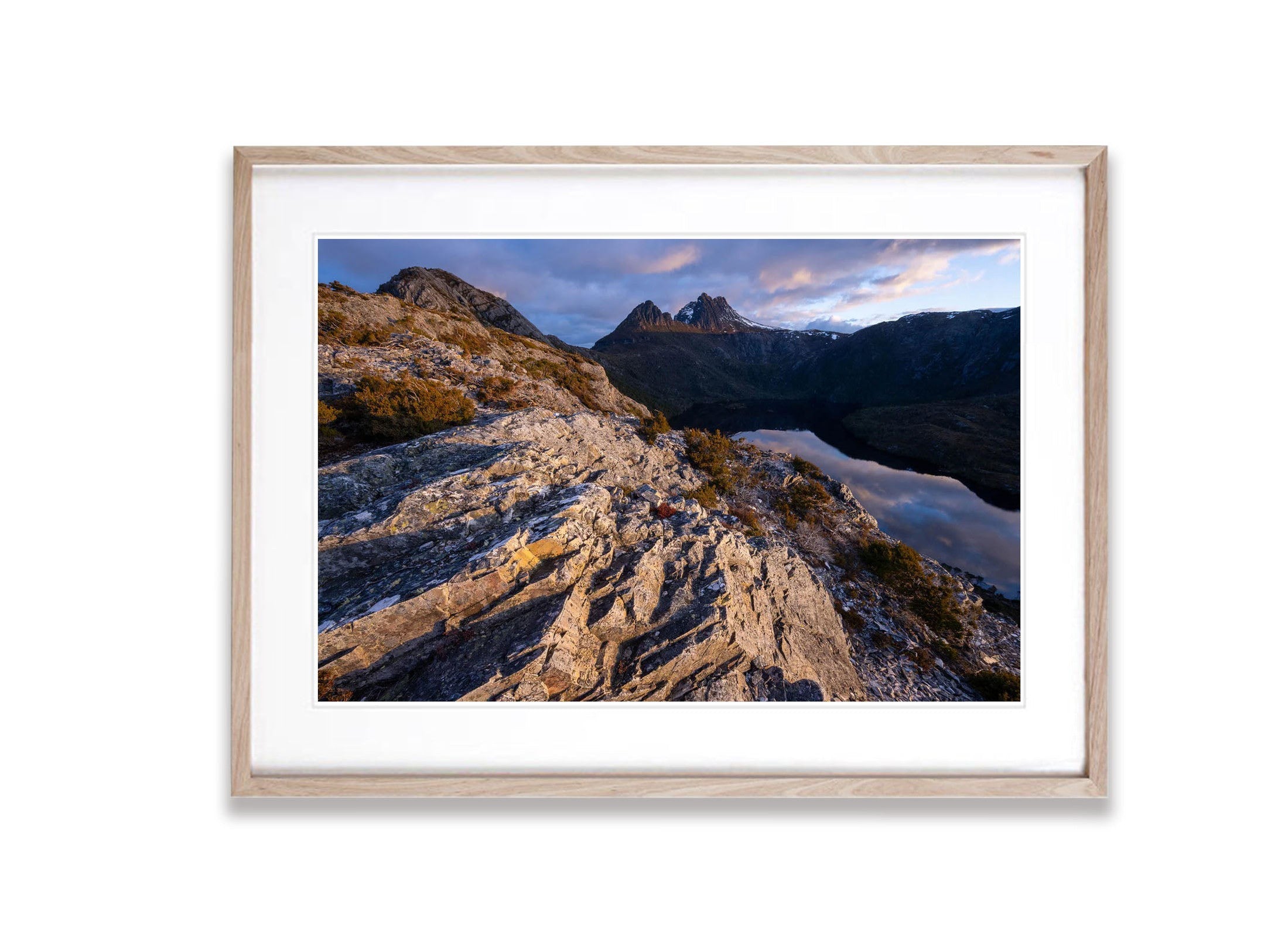 Cradle Mountain sunset near Hanson's Peak, Tasmania