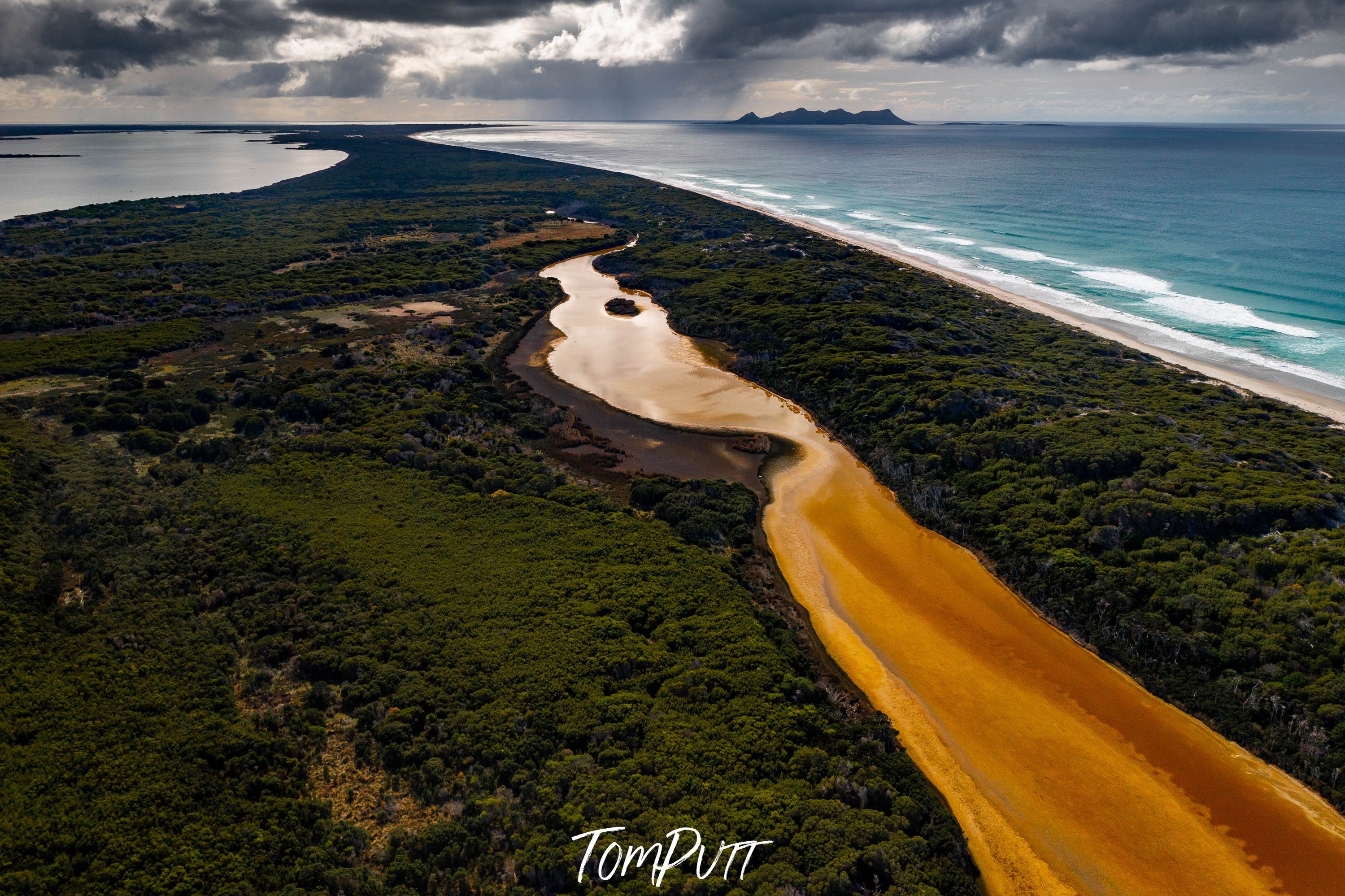 Coastal Lagoon, Flinders Island, Tasmania