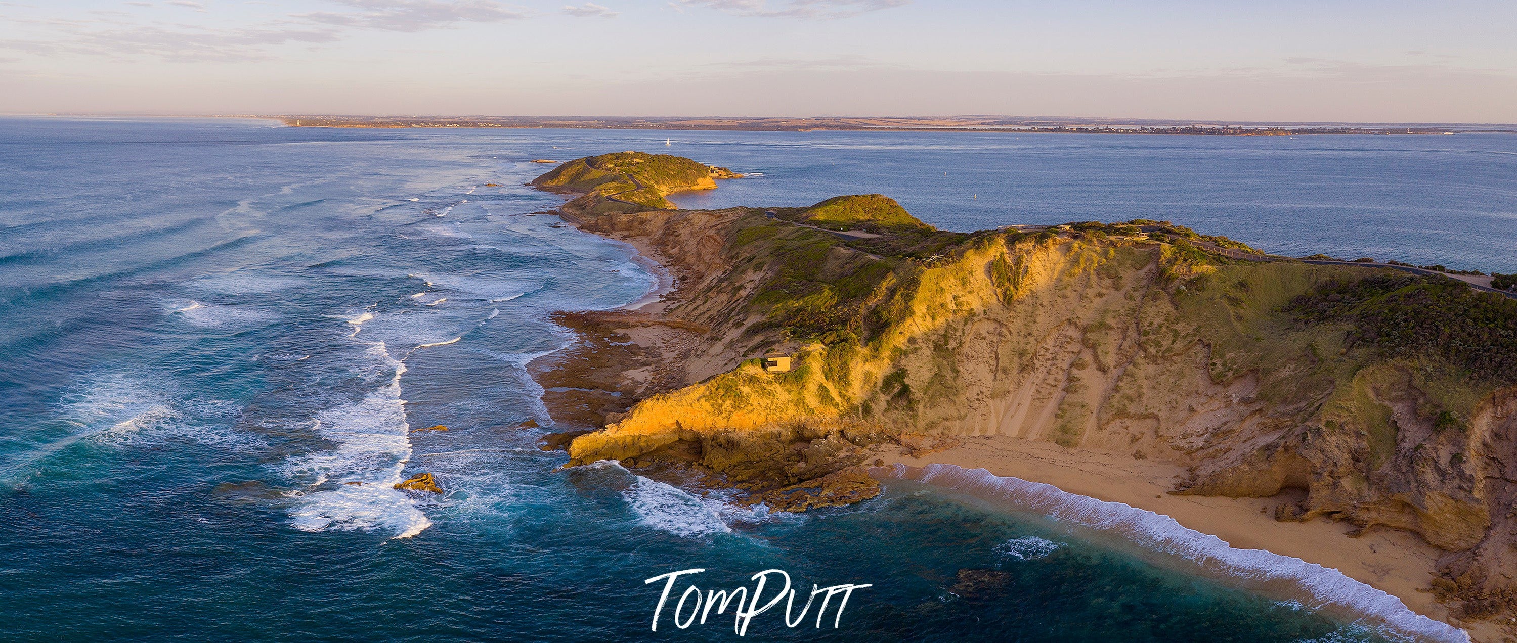 Point Nepean looking towards Pt Lonsdale, Victoria