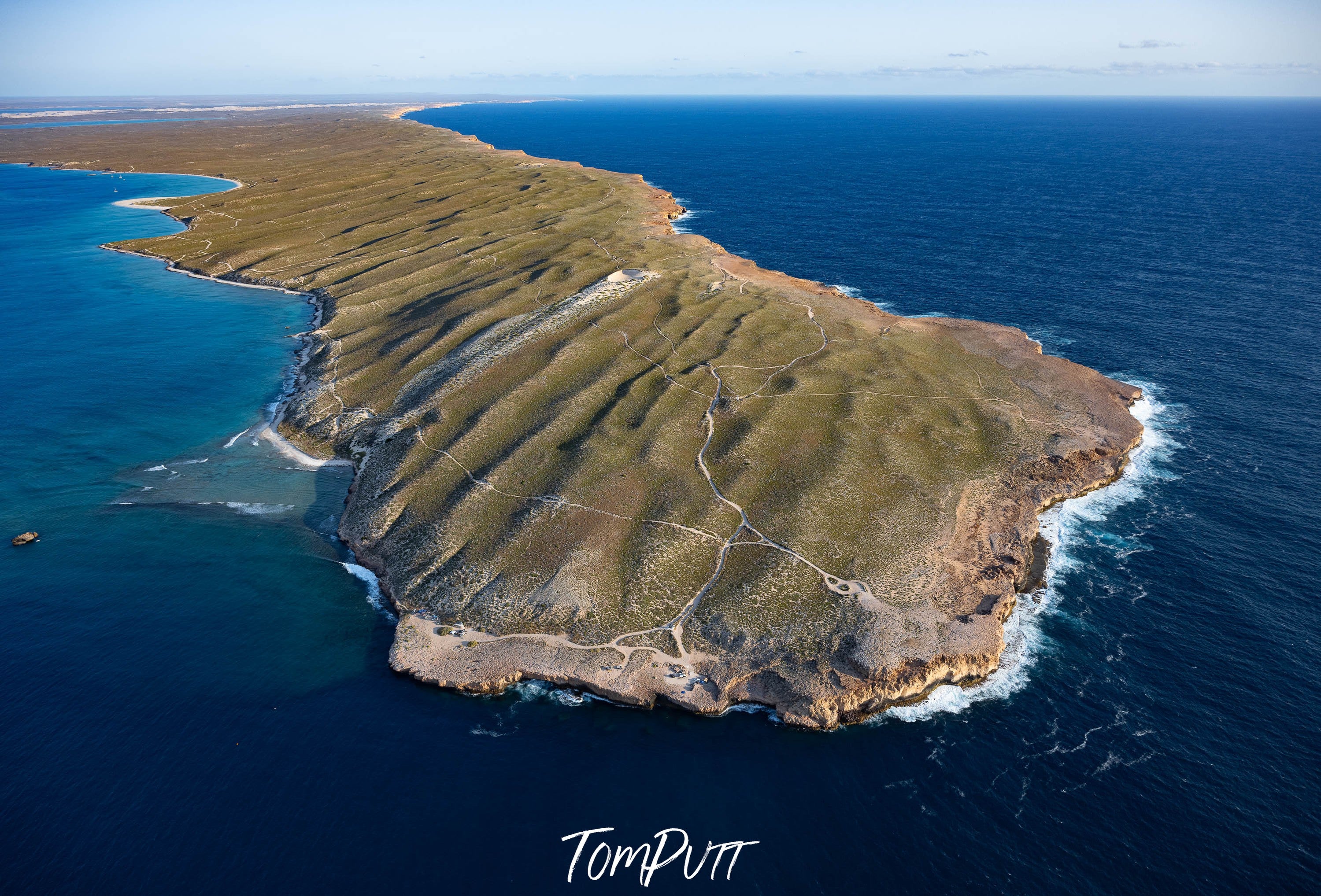 Steep Point from above, Shark Bay, WA Aerial