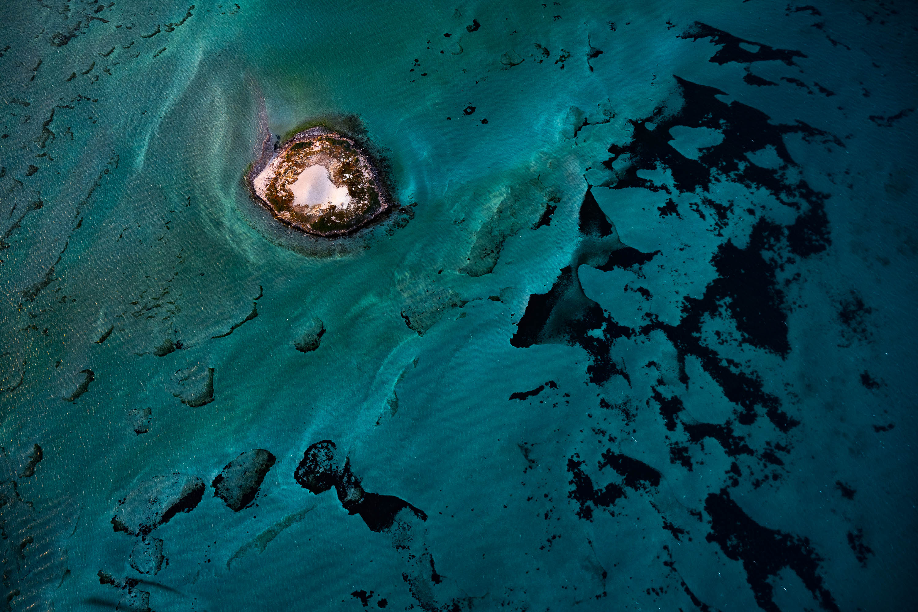 Egg Island, Shark Bay, WA Aerial