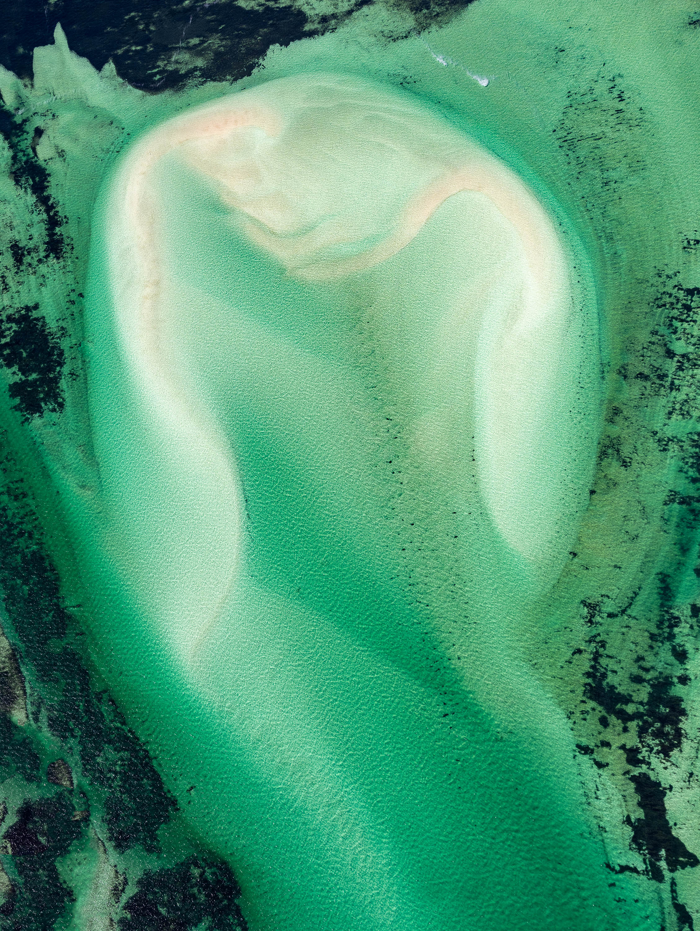 Jellyfish Island, Shark Bay, WA Aerial