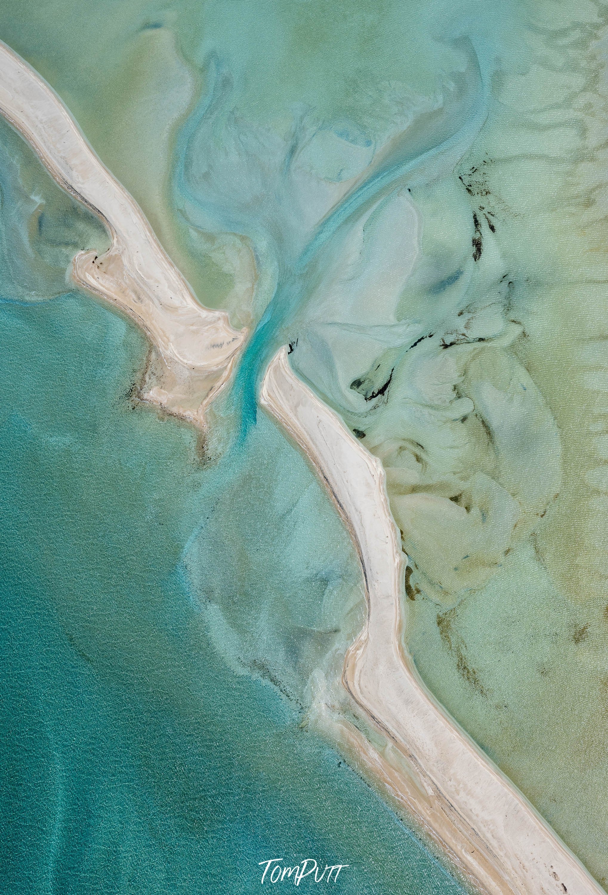 Painterly, Shark Bay, WA Aerial