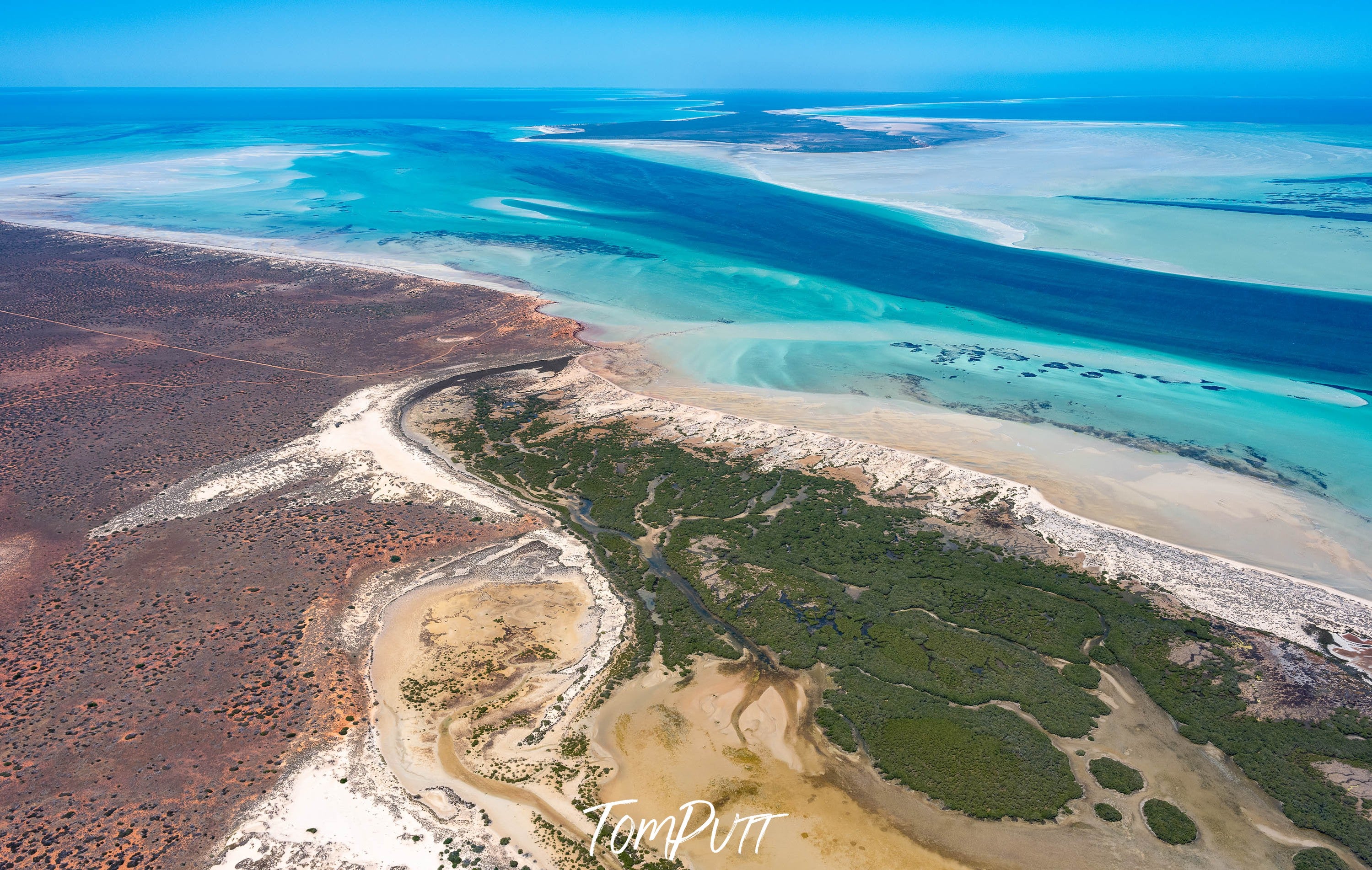 Broad Horizons, Shark Bay, WA Aerial