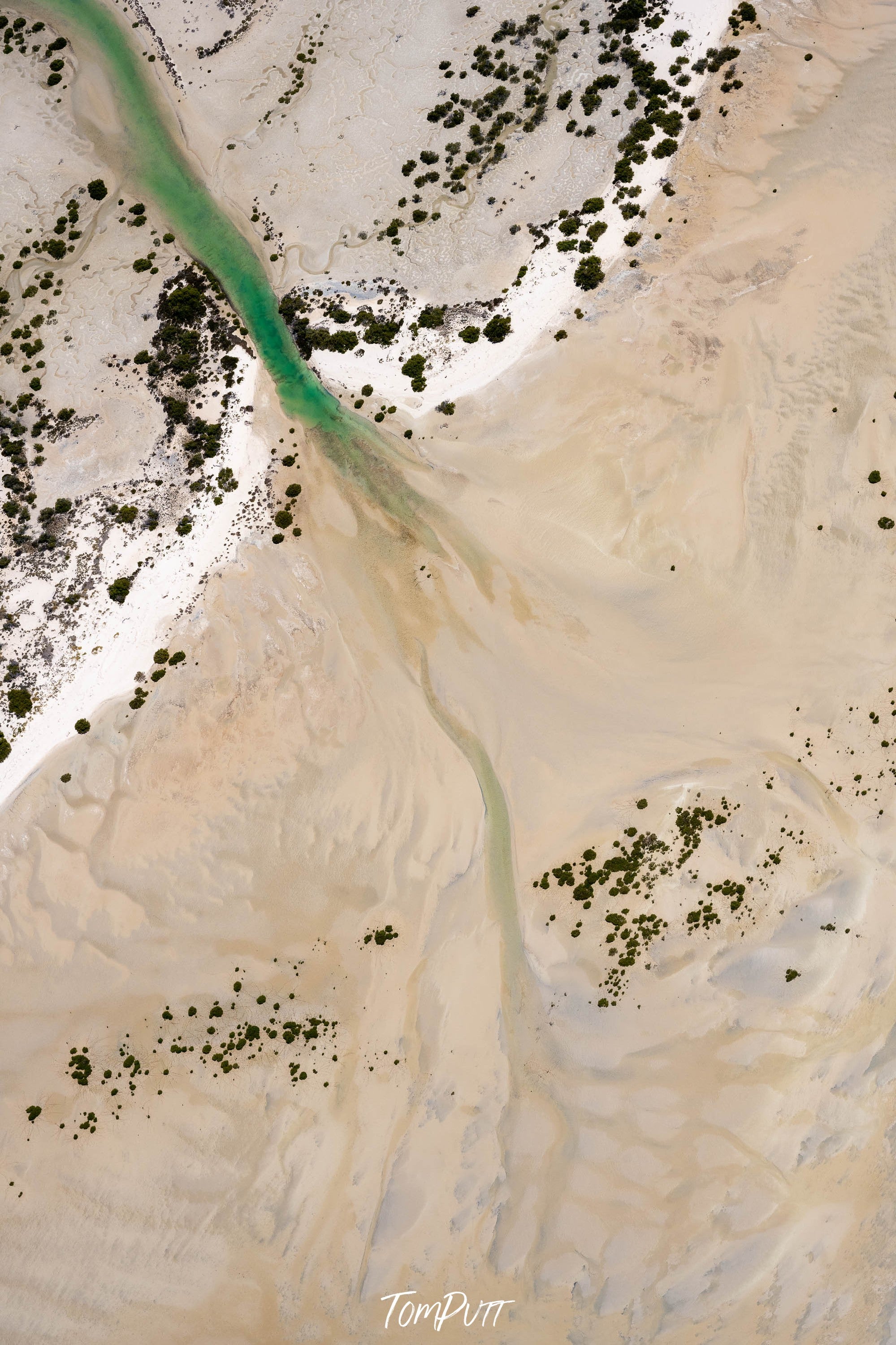 Single Stream, Shark Bay, WA Aerial