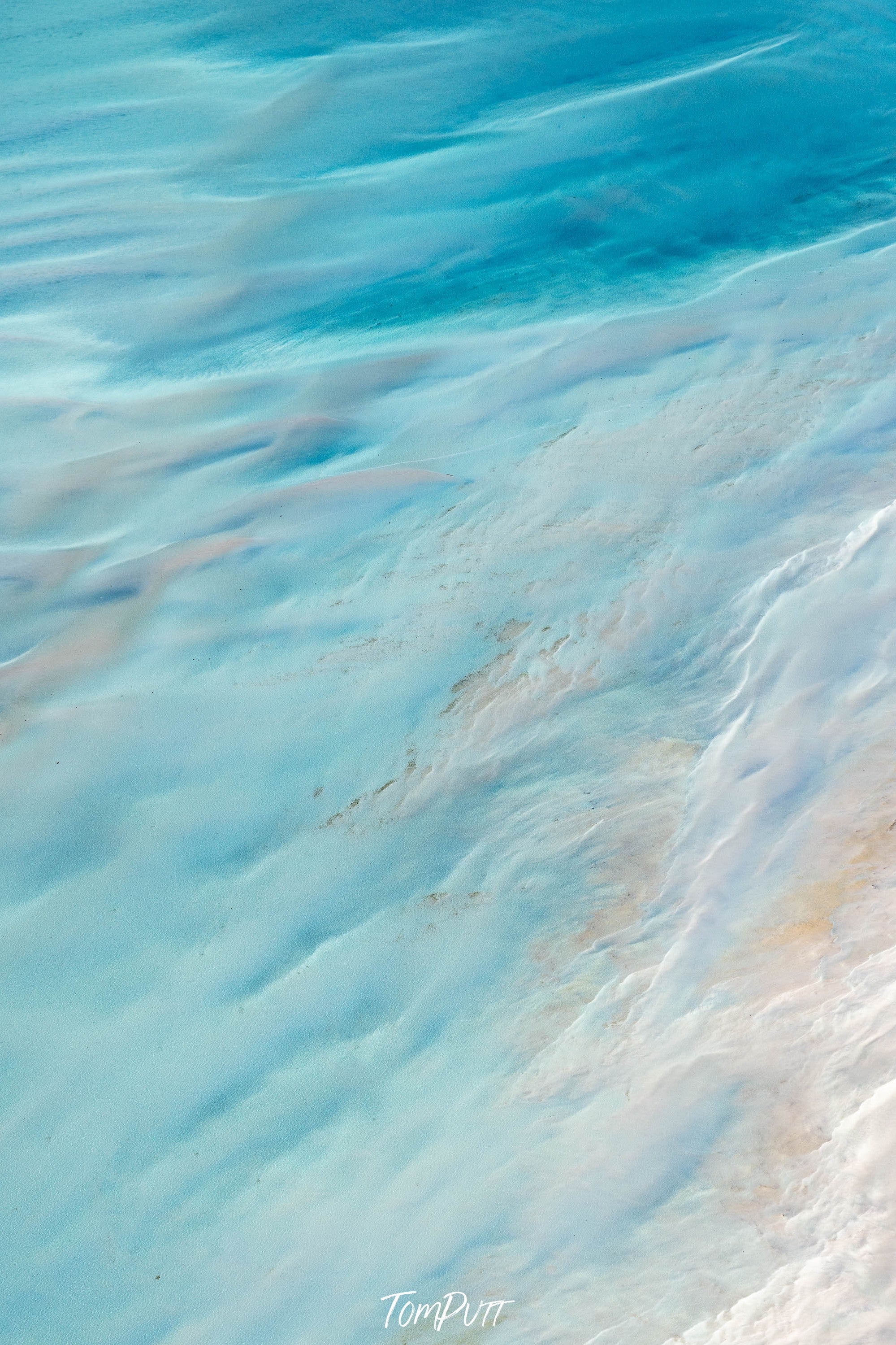 Painted Colours, Shark Bay, WA Aerial