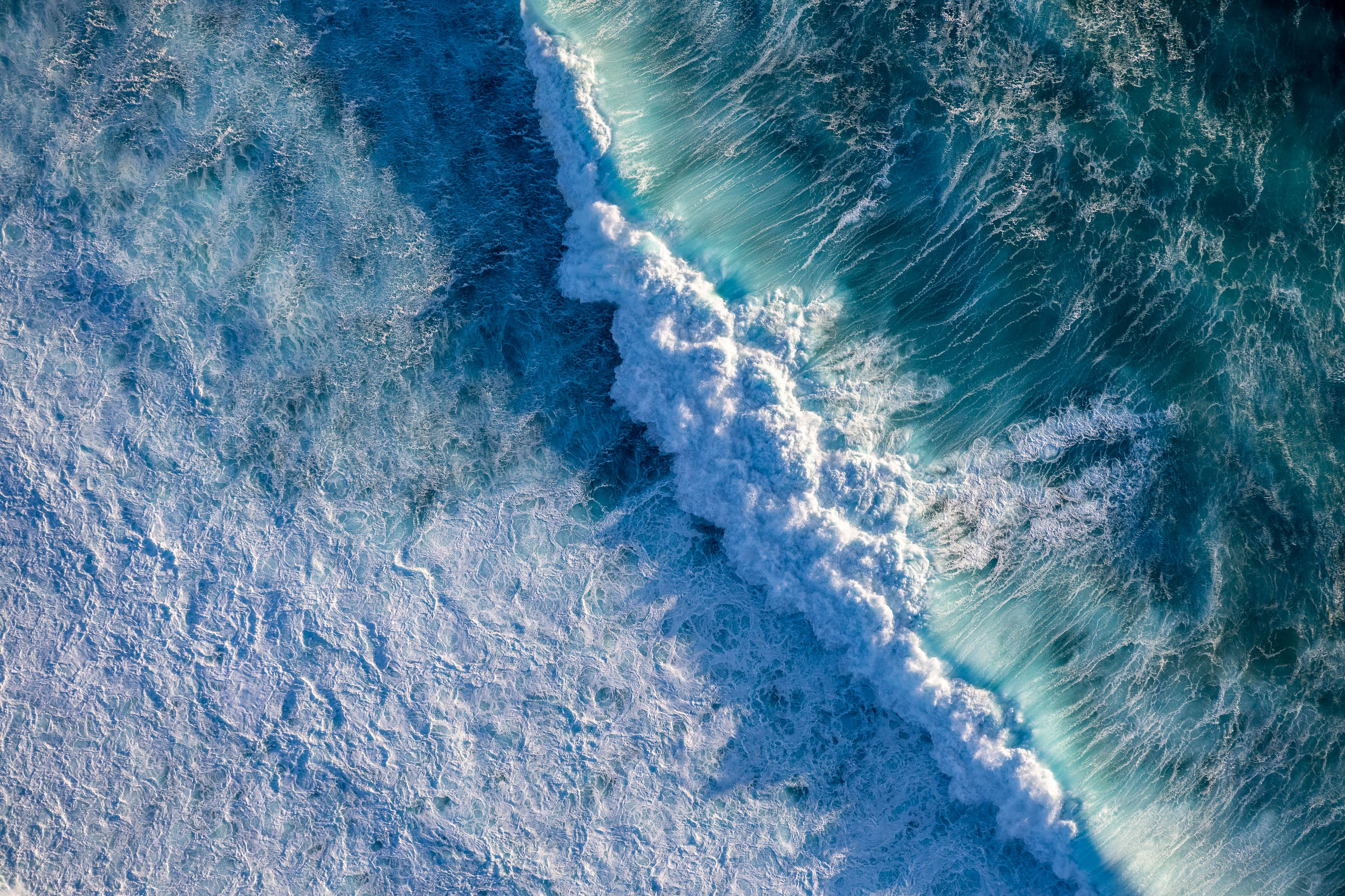 Pounding Waves, Shark Bay, WA Aerial