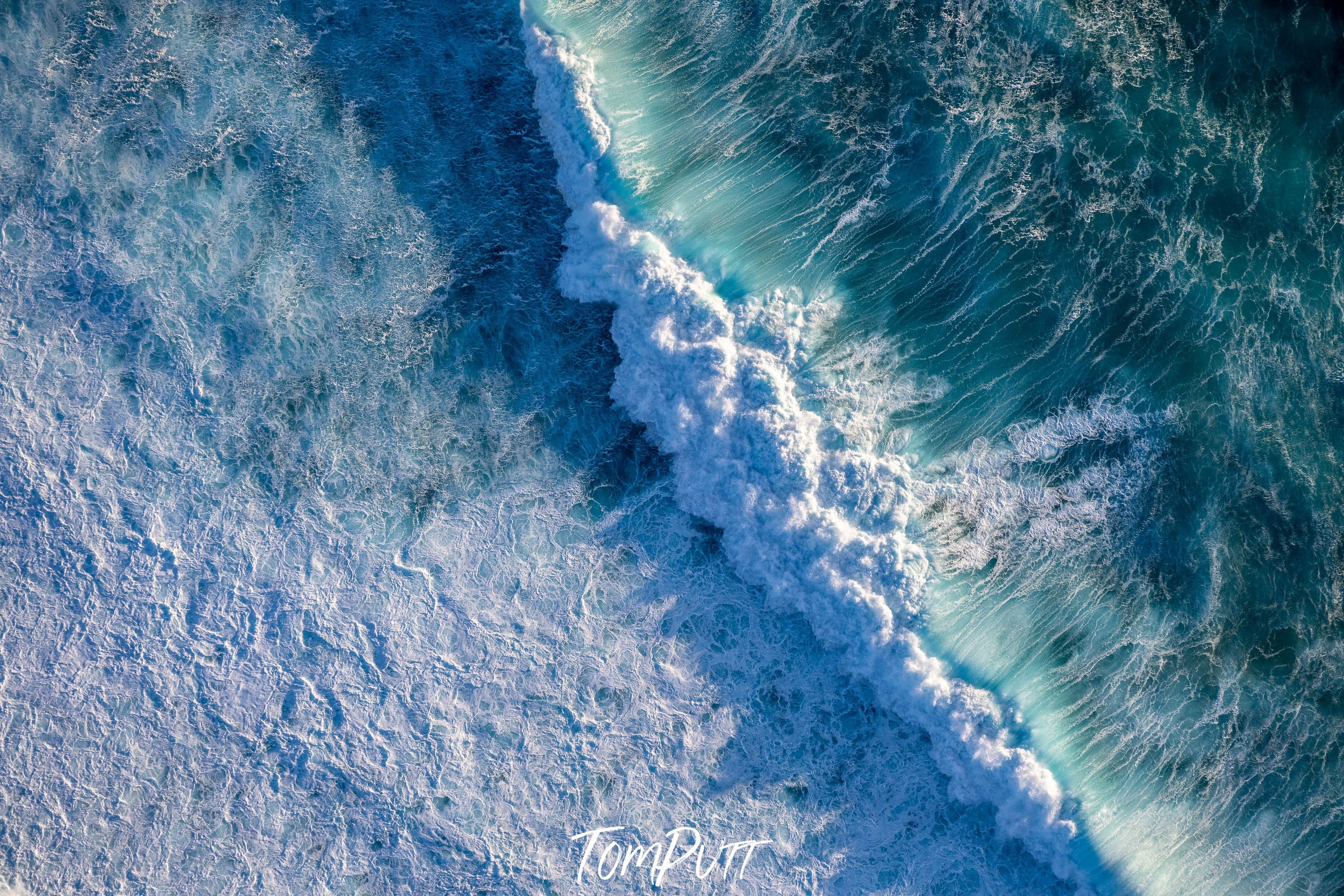 Pounding Waves, Shark Bay, WA Aerial