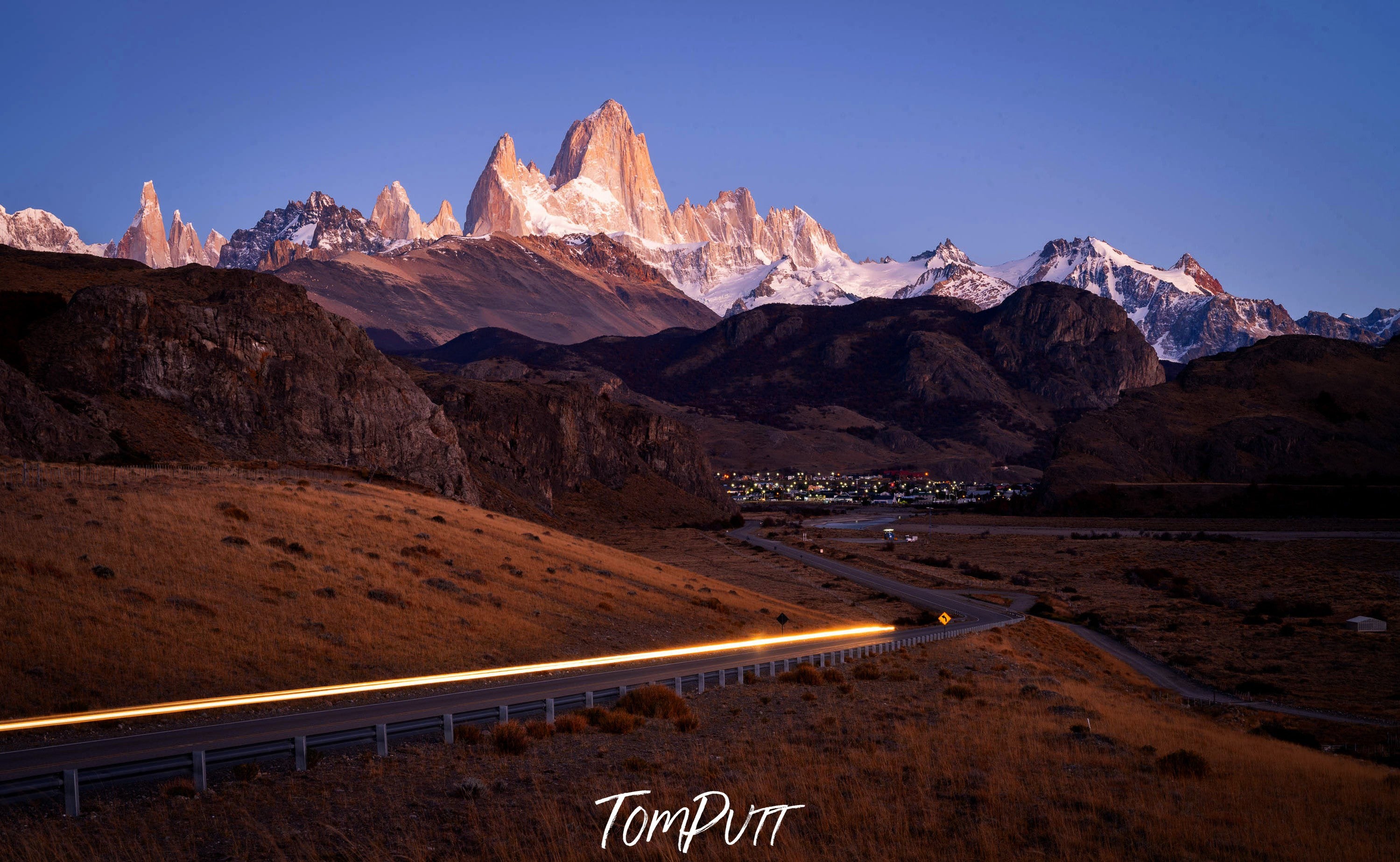 Mt Fitz Roy Range and El Chalten, Patagonia