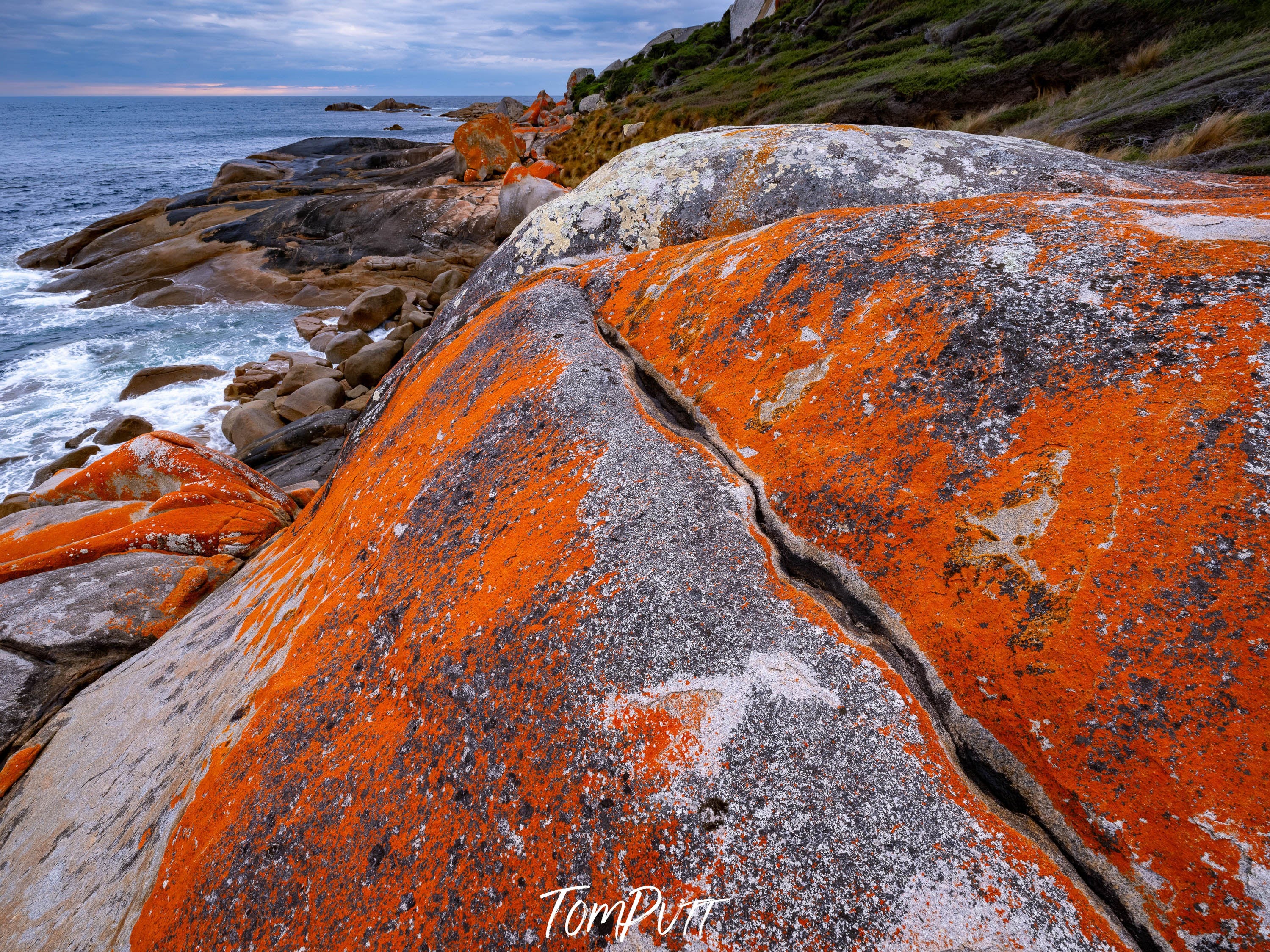 Red Lichen Rocks, Flinders Island, Tasmania