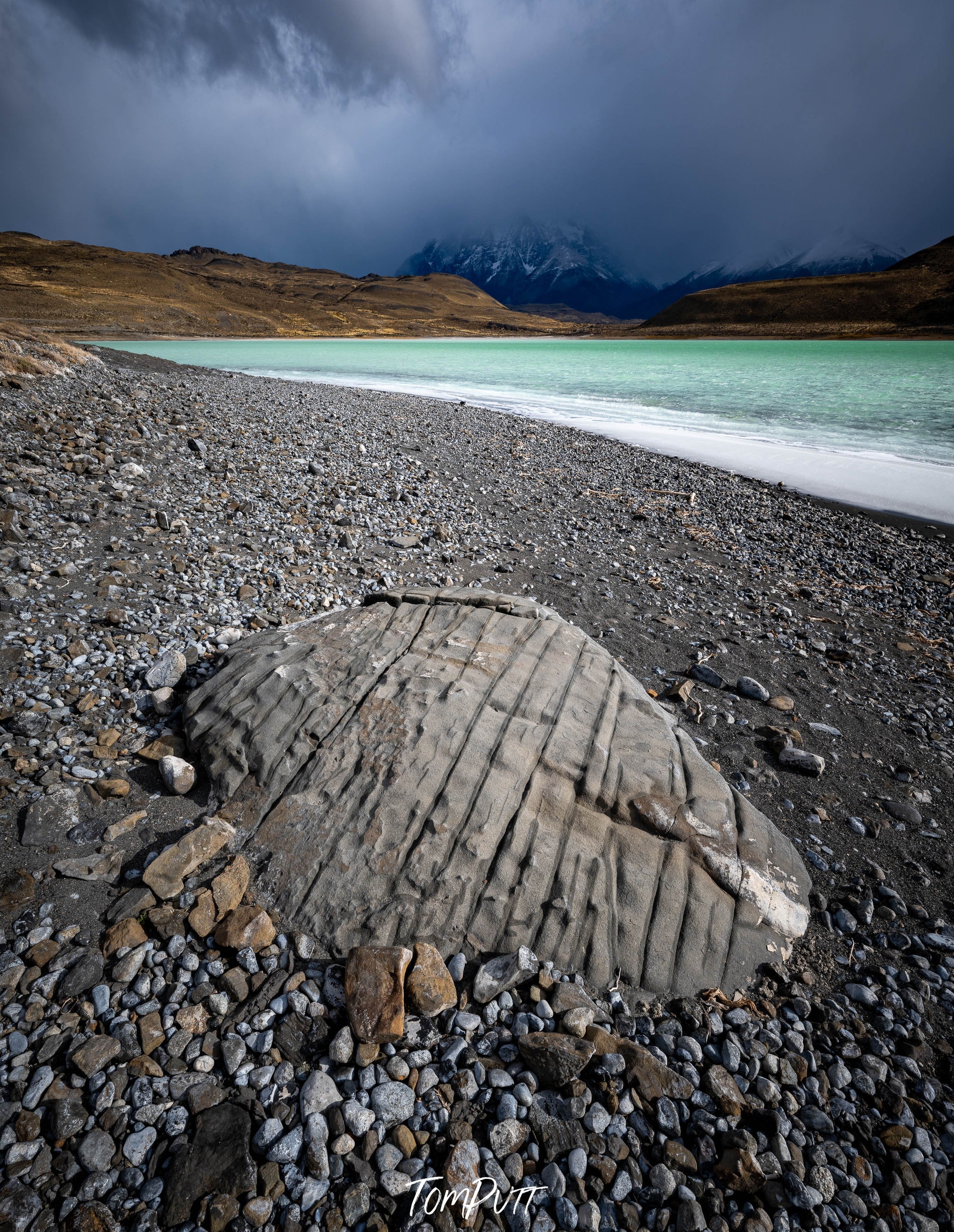 Lake Amarga, Torres del Paine, Patagonia, Chile