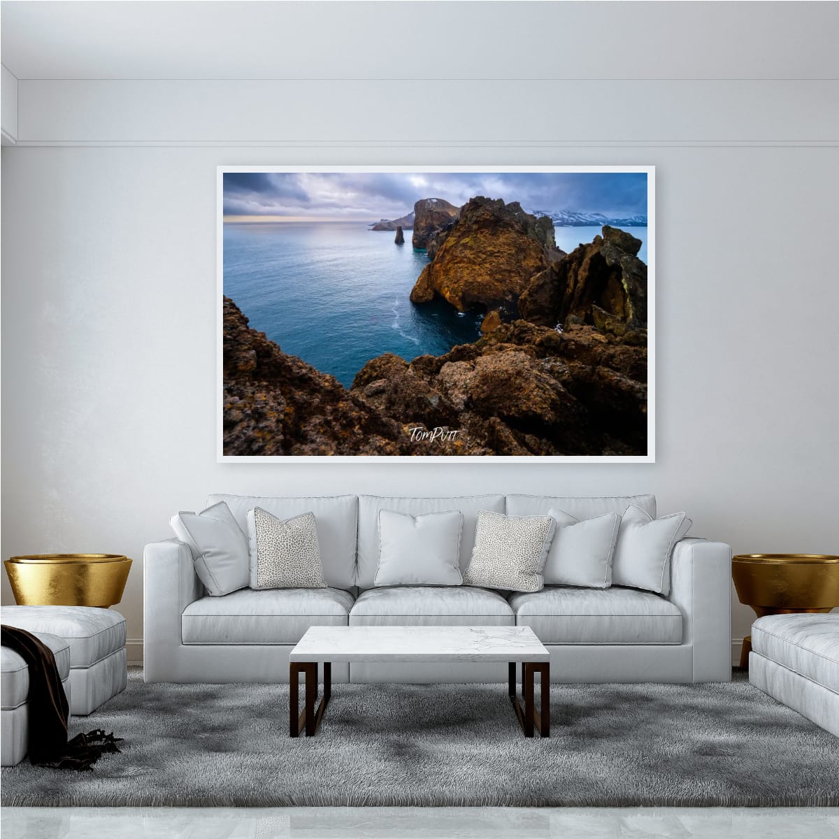 Above Neptune's Window, Deception Island, Antarctica