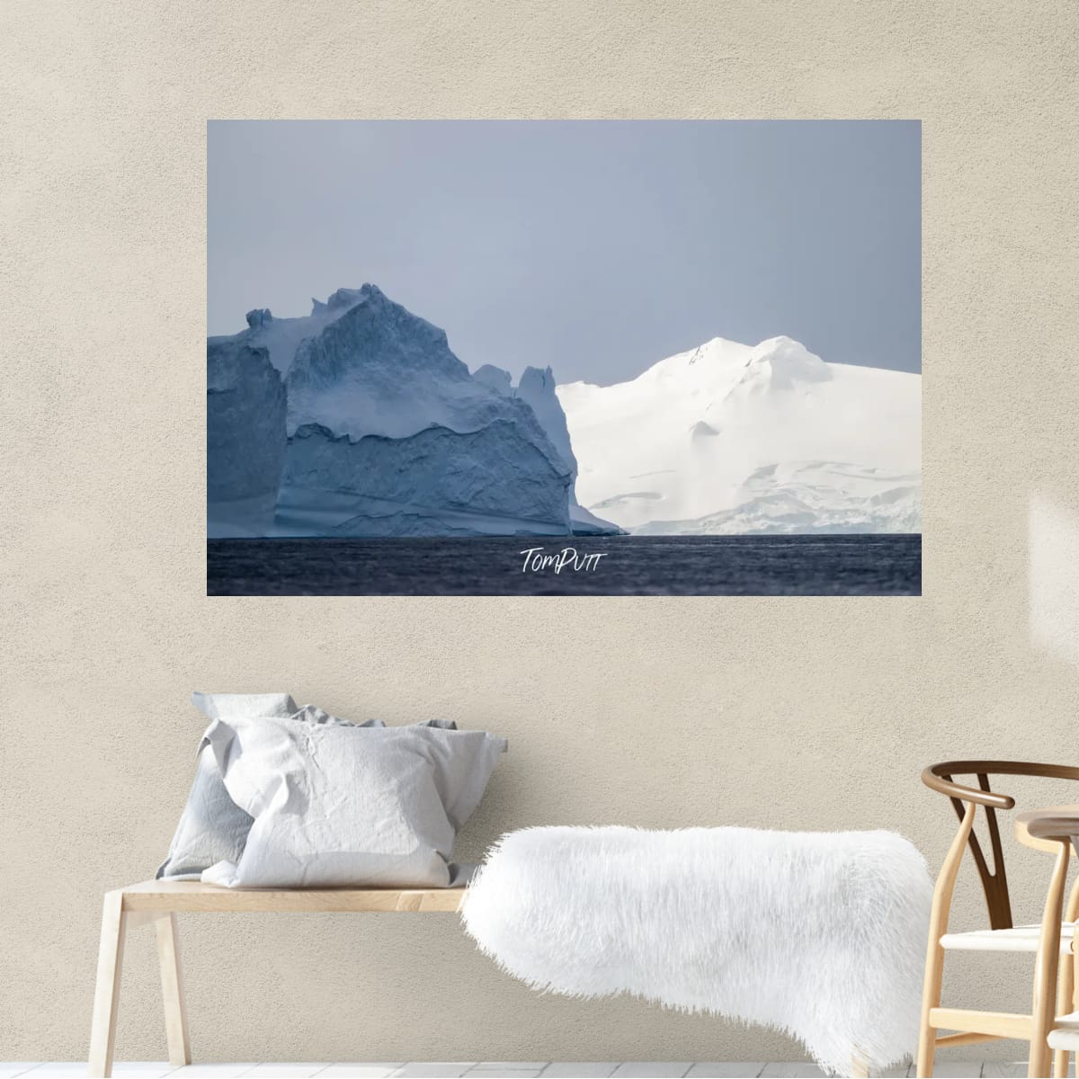 Contrasting landscapes, Antarctica