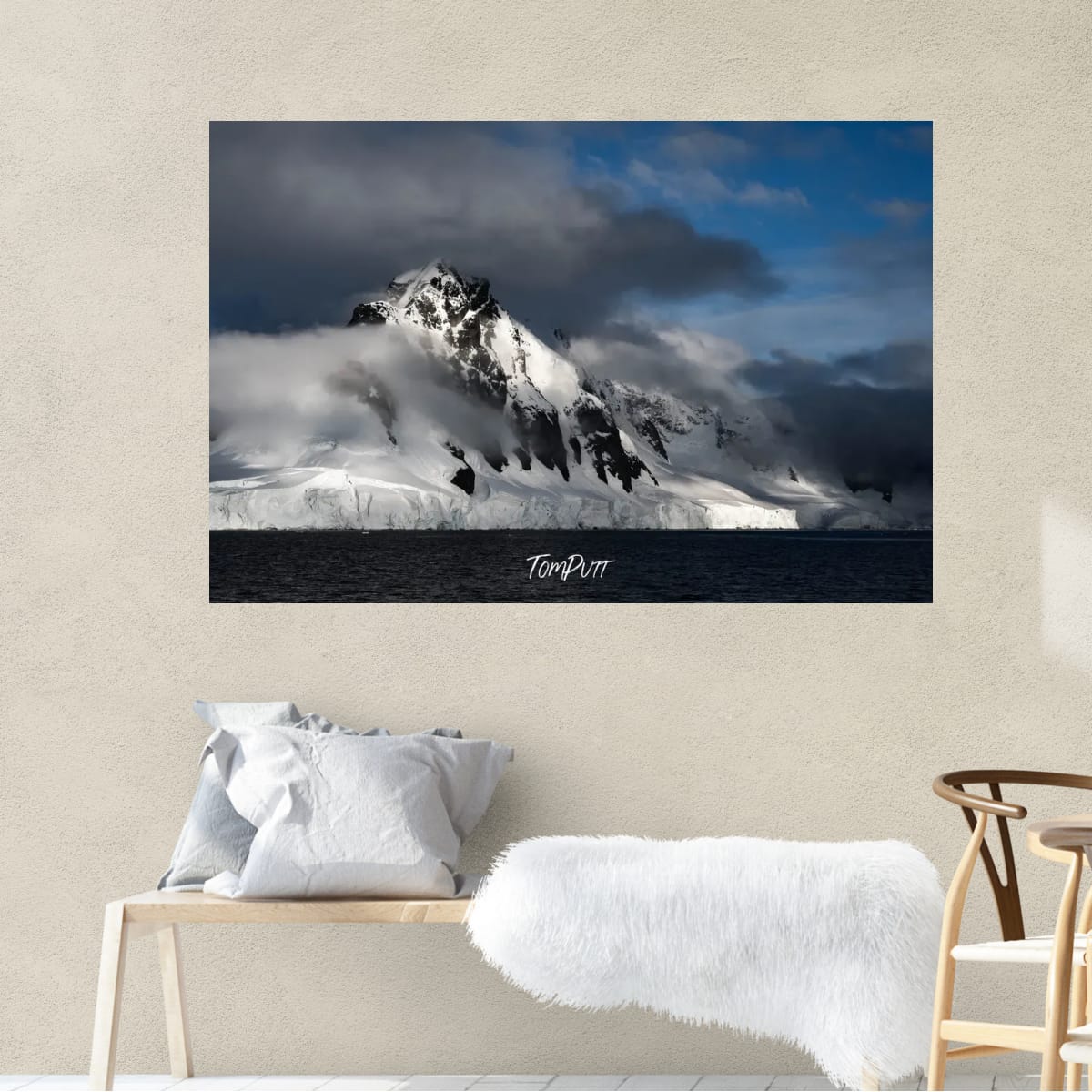 The Silent Symphony of Mountains and Clouds, Antarctica