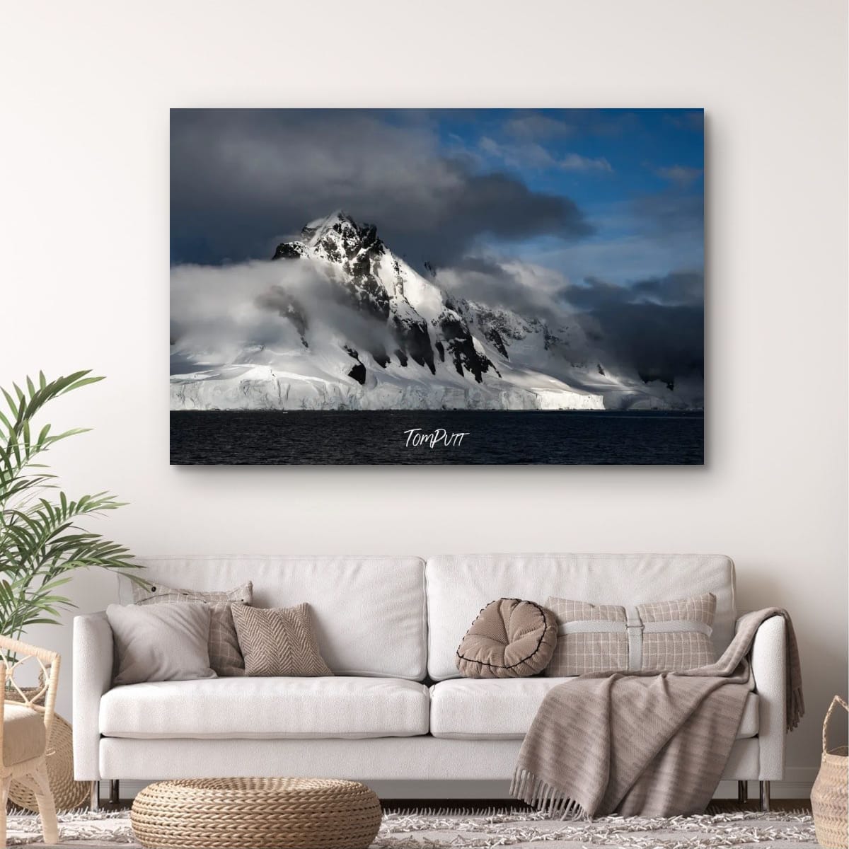 The Silent Symphony of Mountains and Clouds, Antarctica