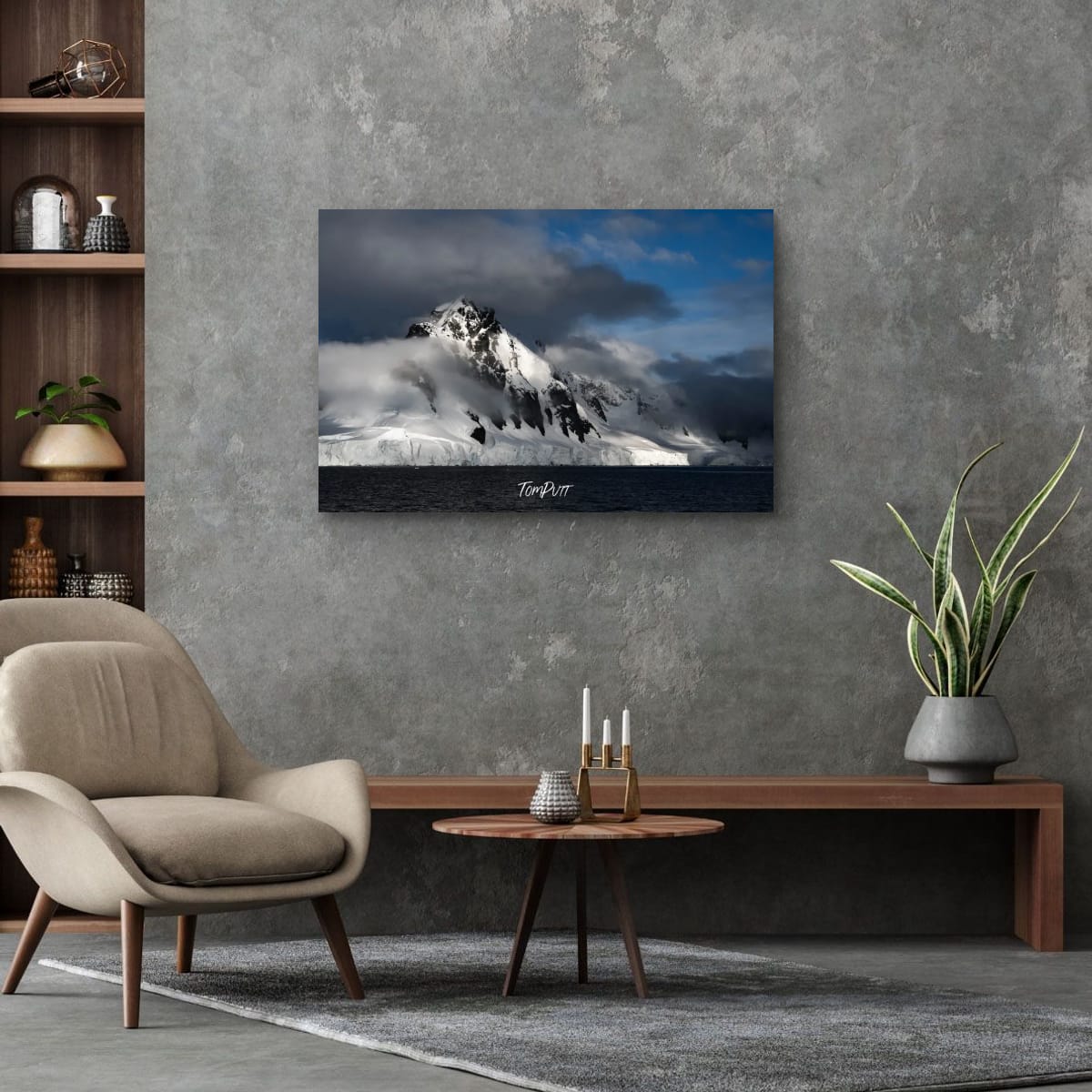 The Silent Symphony of Mountains and Clouds, Antarctica