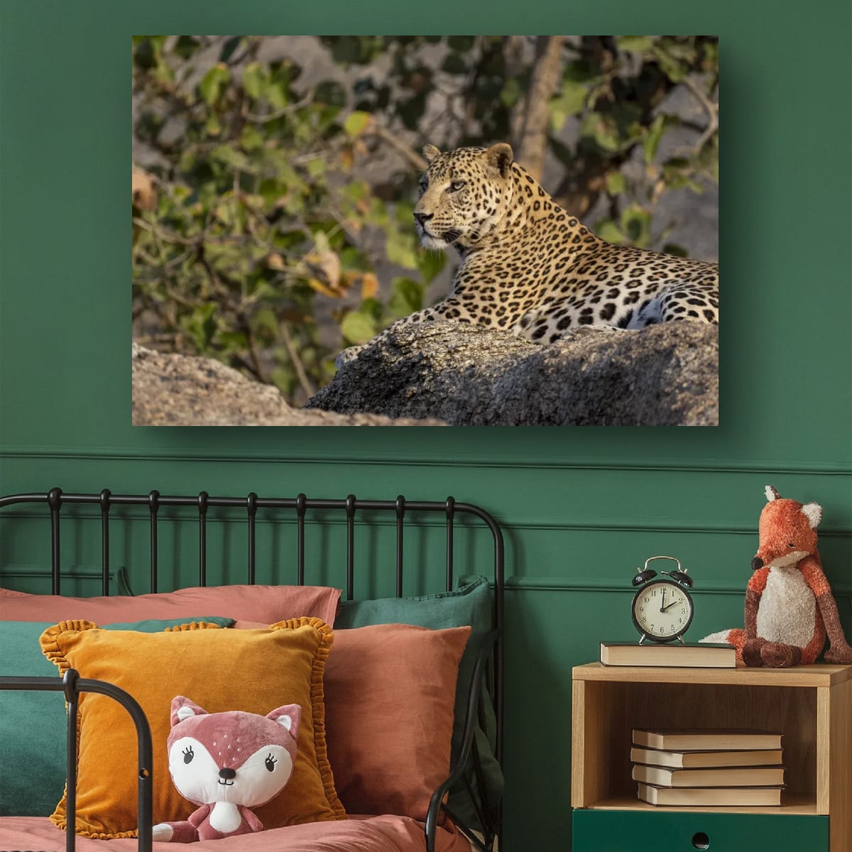 Watchful Leopard, India