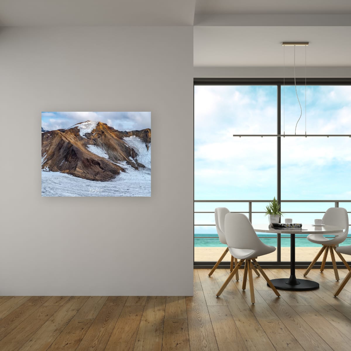 Glacial Slopes, Iceland