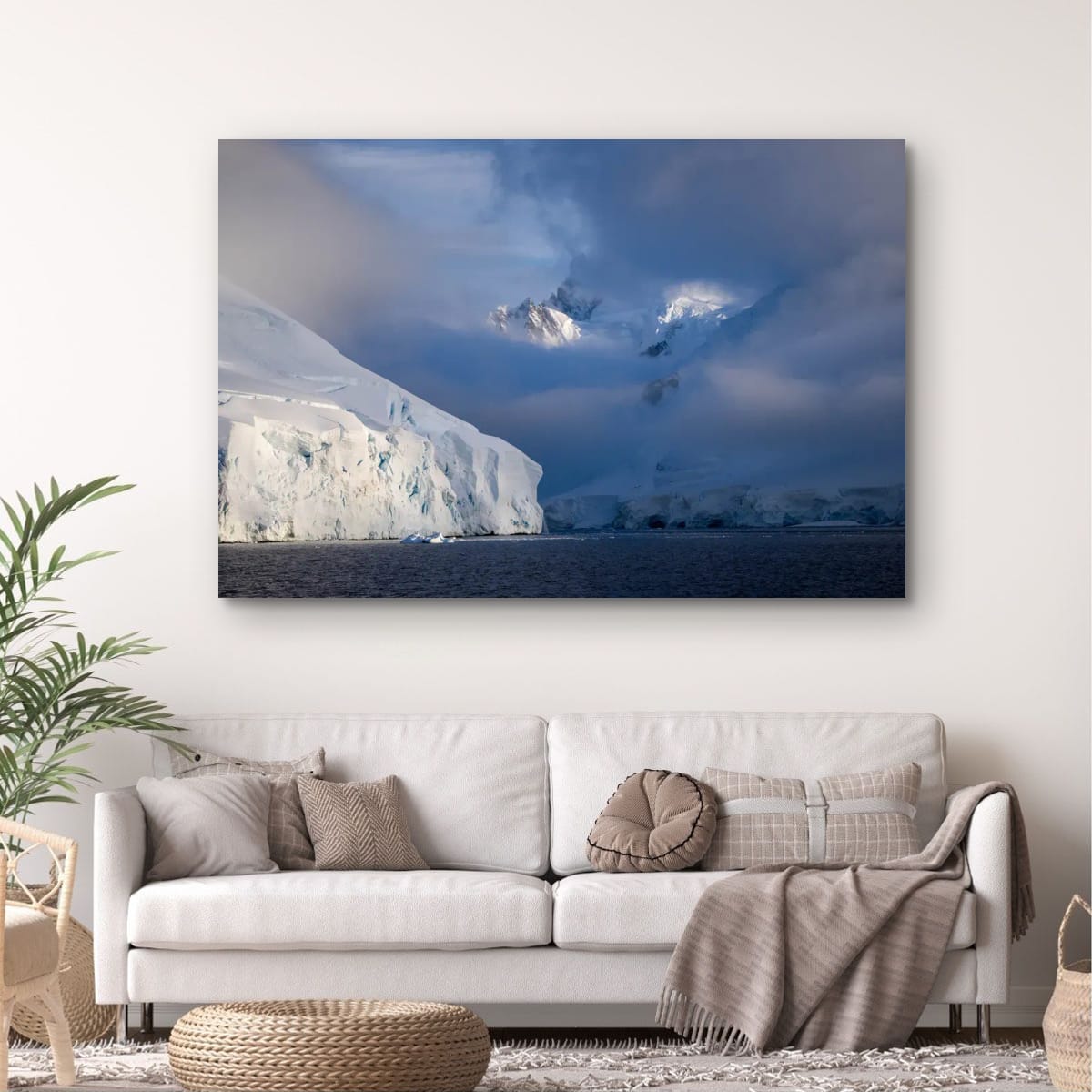 The Dance of Clouds Over Antarctic Majesty, Antarctica